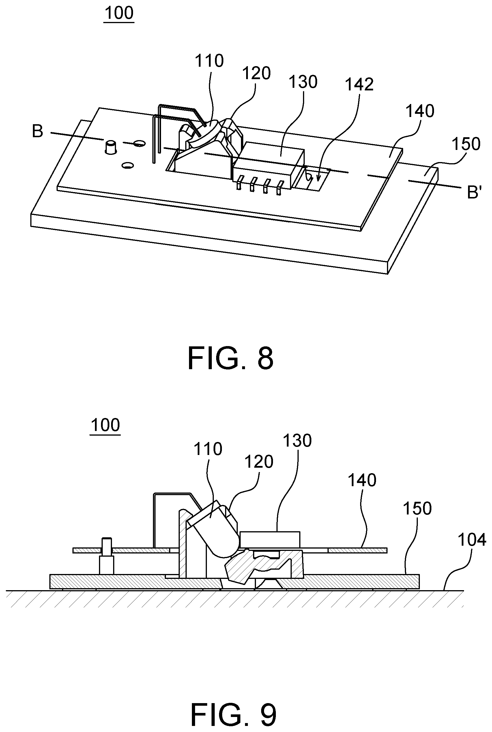 Patent US12105297 Figure 5 – Optical mouse and light pipe thereof