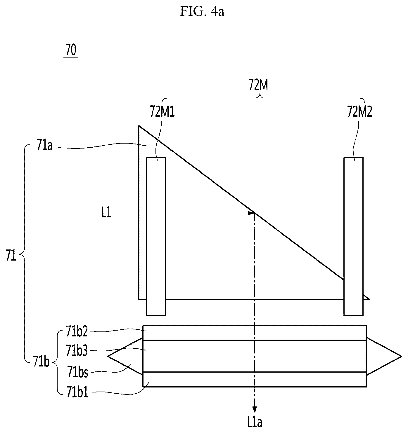 Patent US12105300 Figure 4 – Image shaking-prevention device including prism, and camera module comprising same