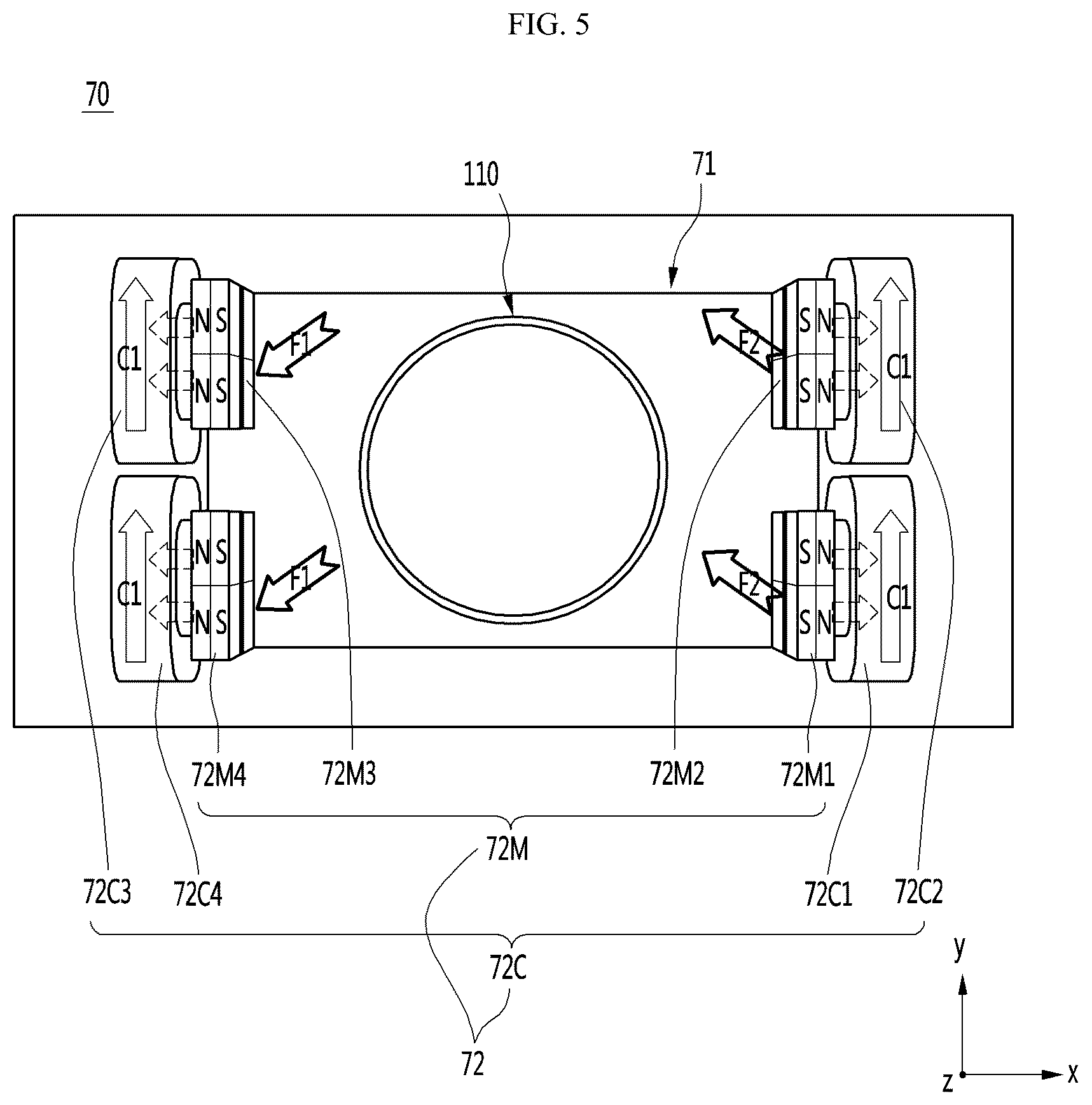 Patent US12105300 Figure 6 – Image shaking-prevention device including prism, and camera module comprising same
