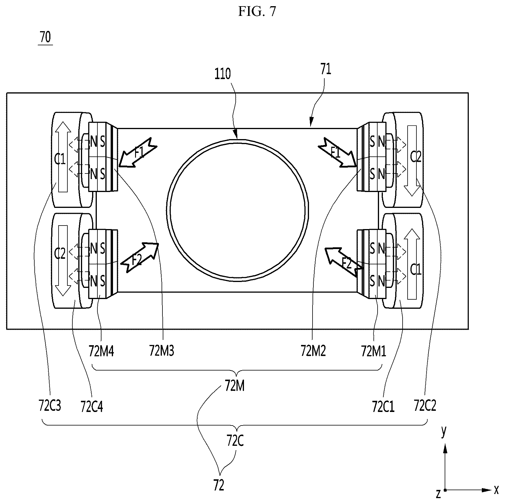 Patent US12105300 Figure 8 – Image shaking-prevention device including prism, and camera module comprising same