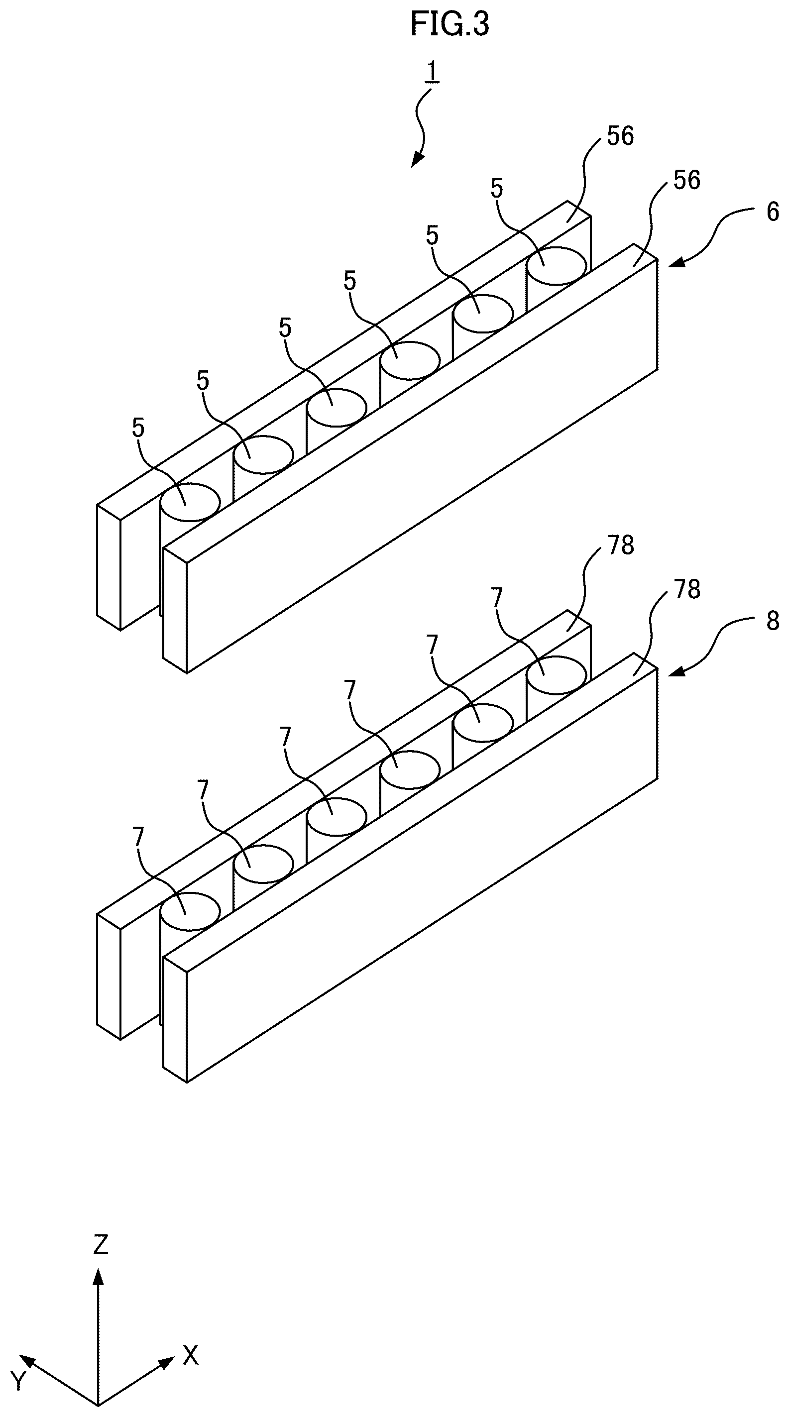 Patent US12105303 Figure 3 – Optical member and image reading device