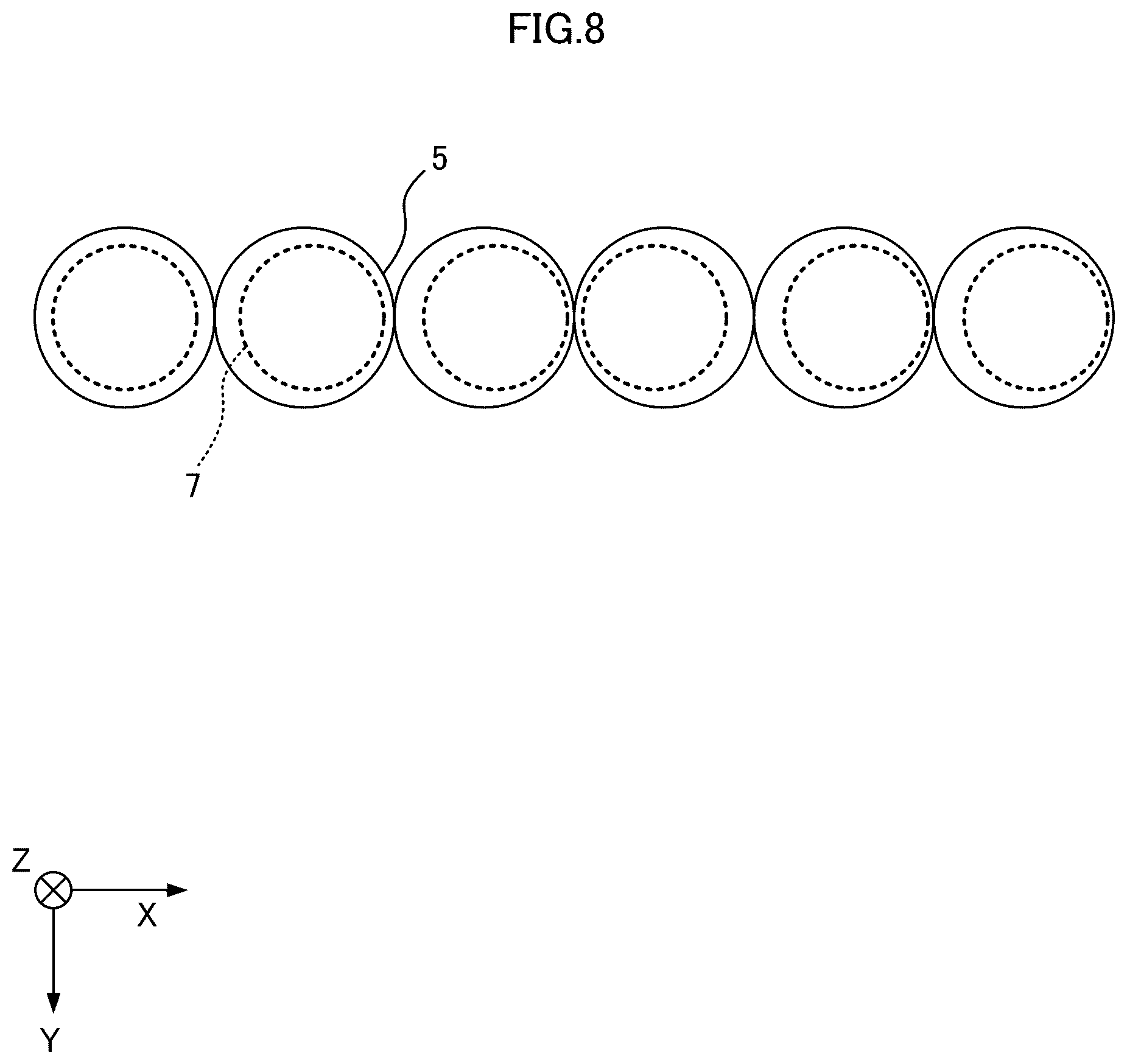 Patent US12105303 Figure 8 – Optical member and image reading device