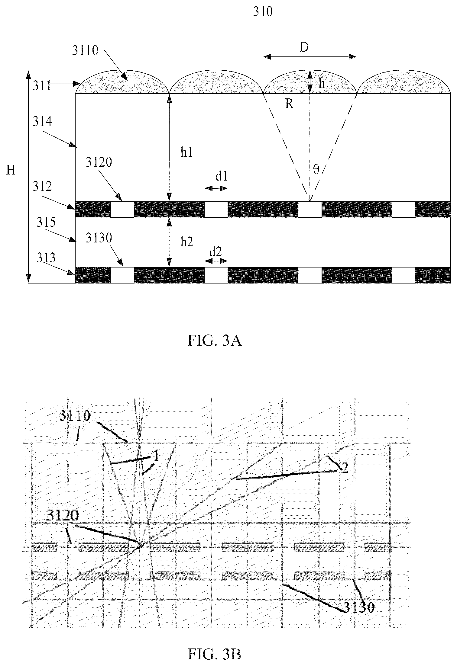 Patent US12105306 Figure 4 – Texture image acquiring device, display device, and collimator