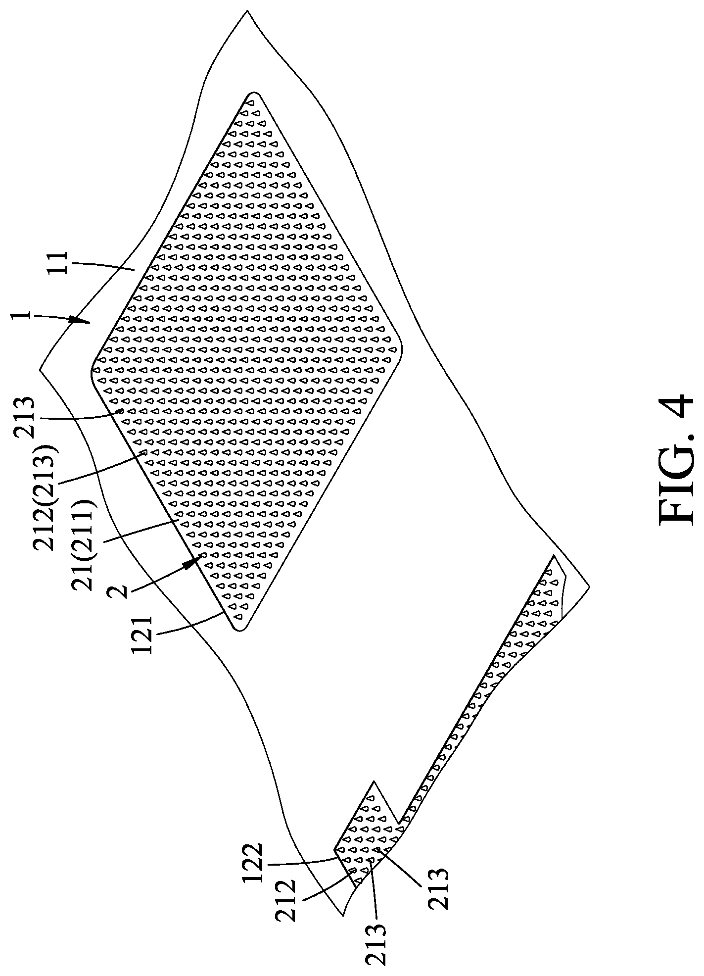 Patent US12105312 Figure 4 – Light emitting module for luminous keyboard