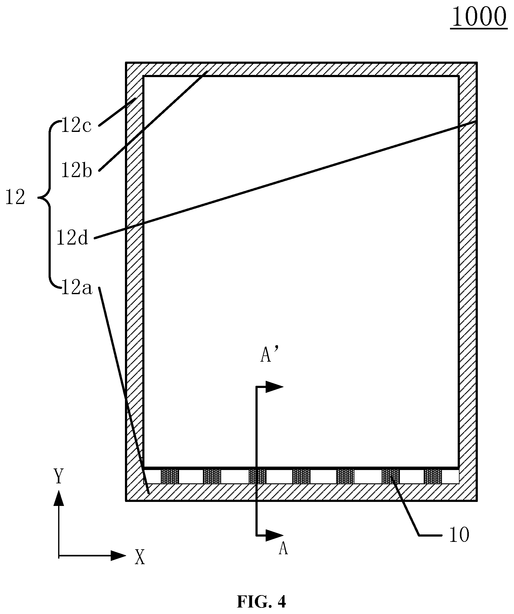 Patent US12105314 Figure 3 – Backlight module and display device