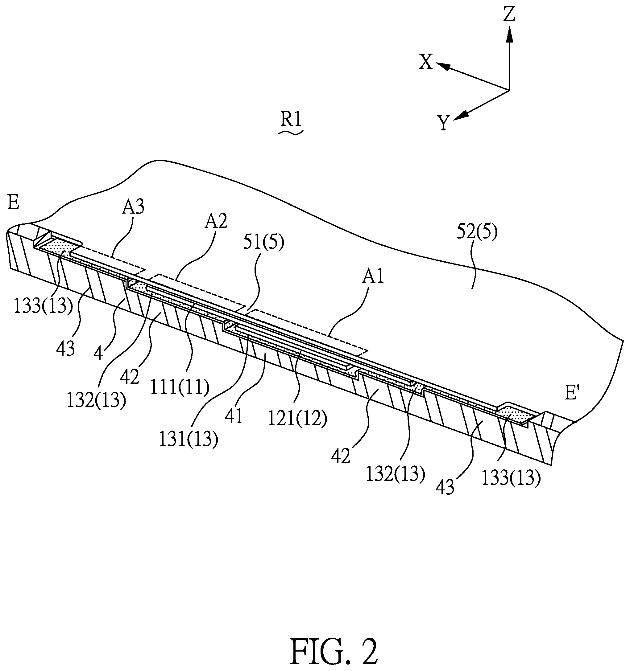 Patent US12105317 Figure 2 – Electronic device