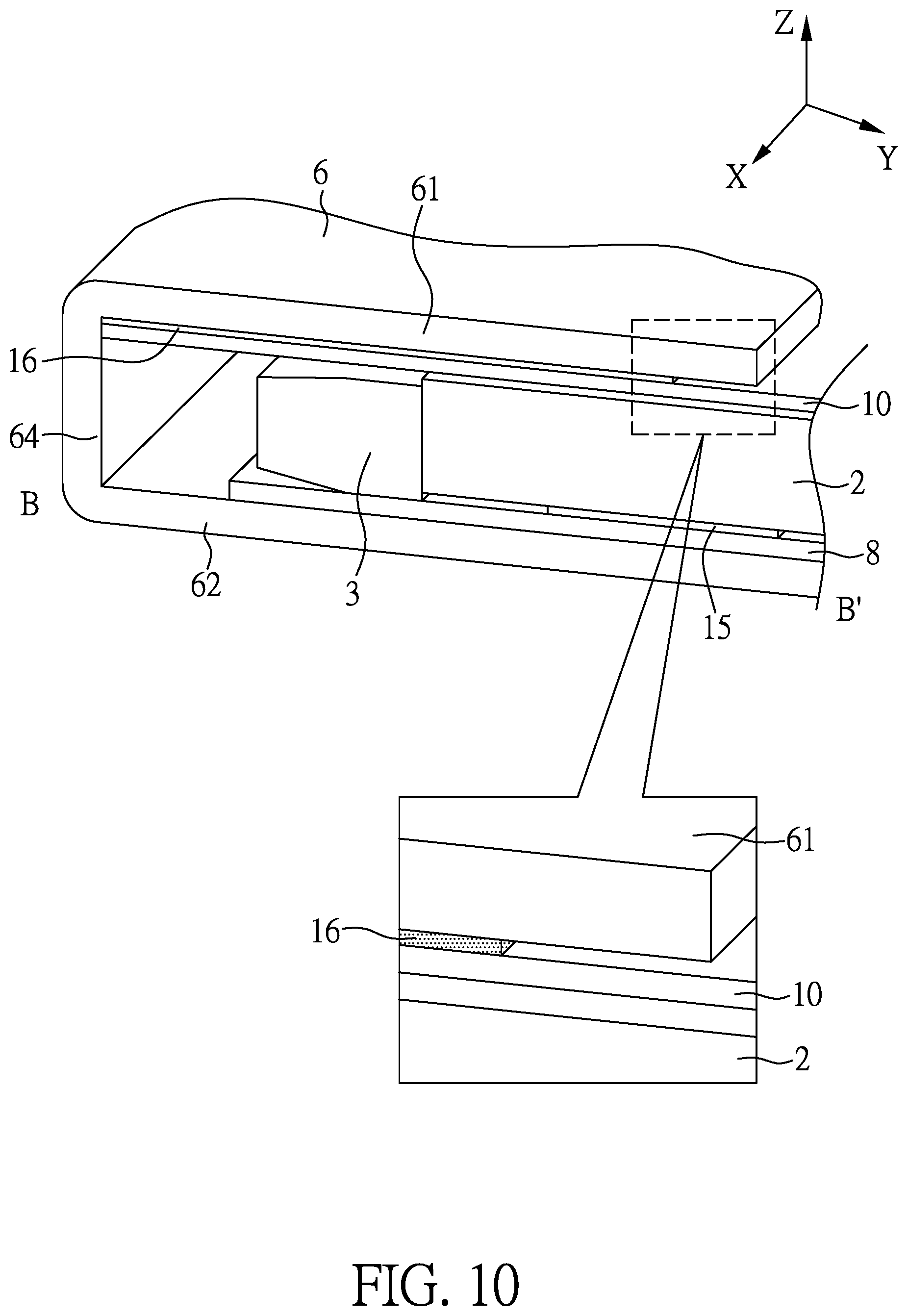 Patent US12105317 Figure 7 – Electronic device