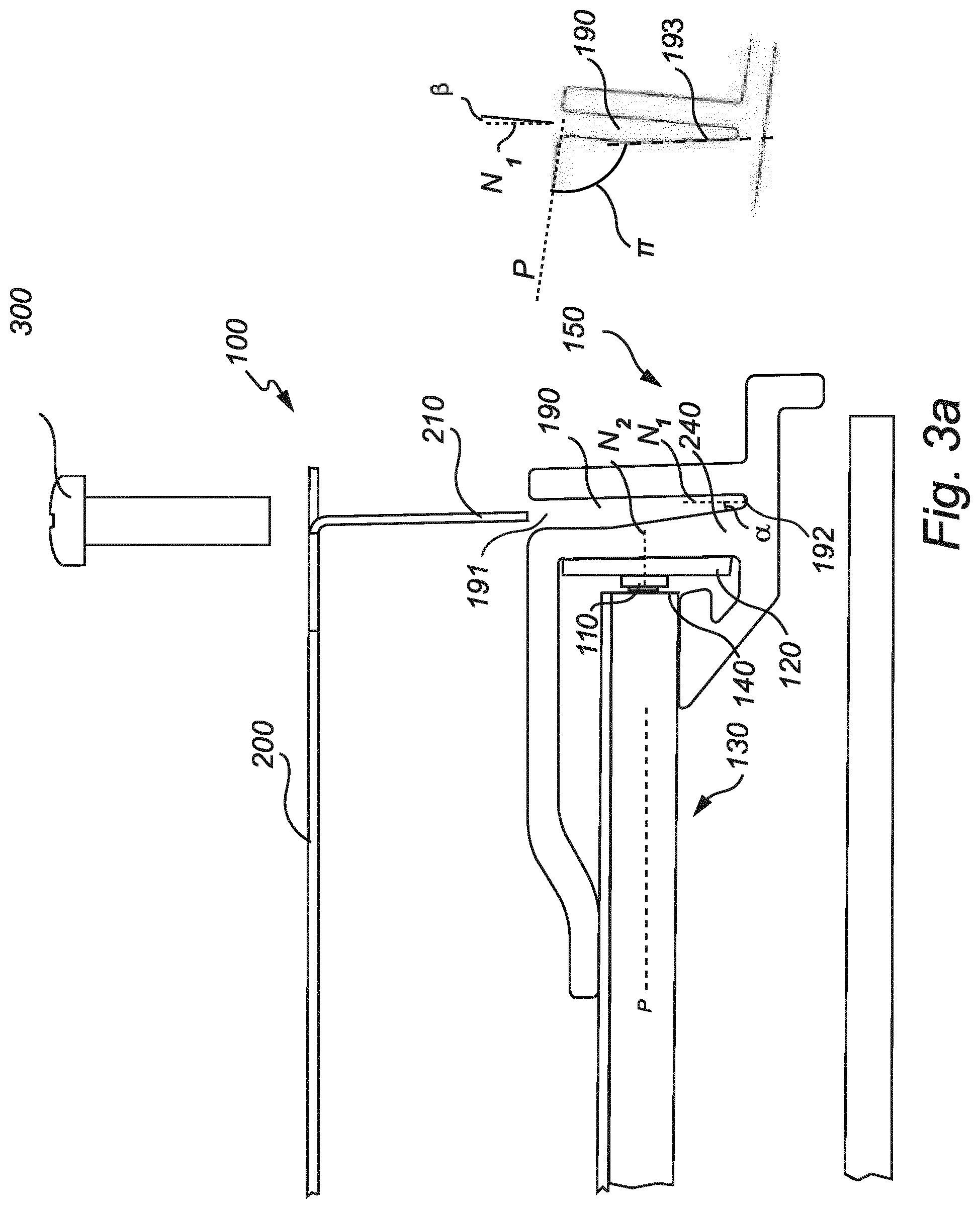Patent US12105319 Figure 3 – Lighting arrangement with light guide element
