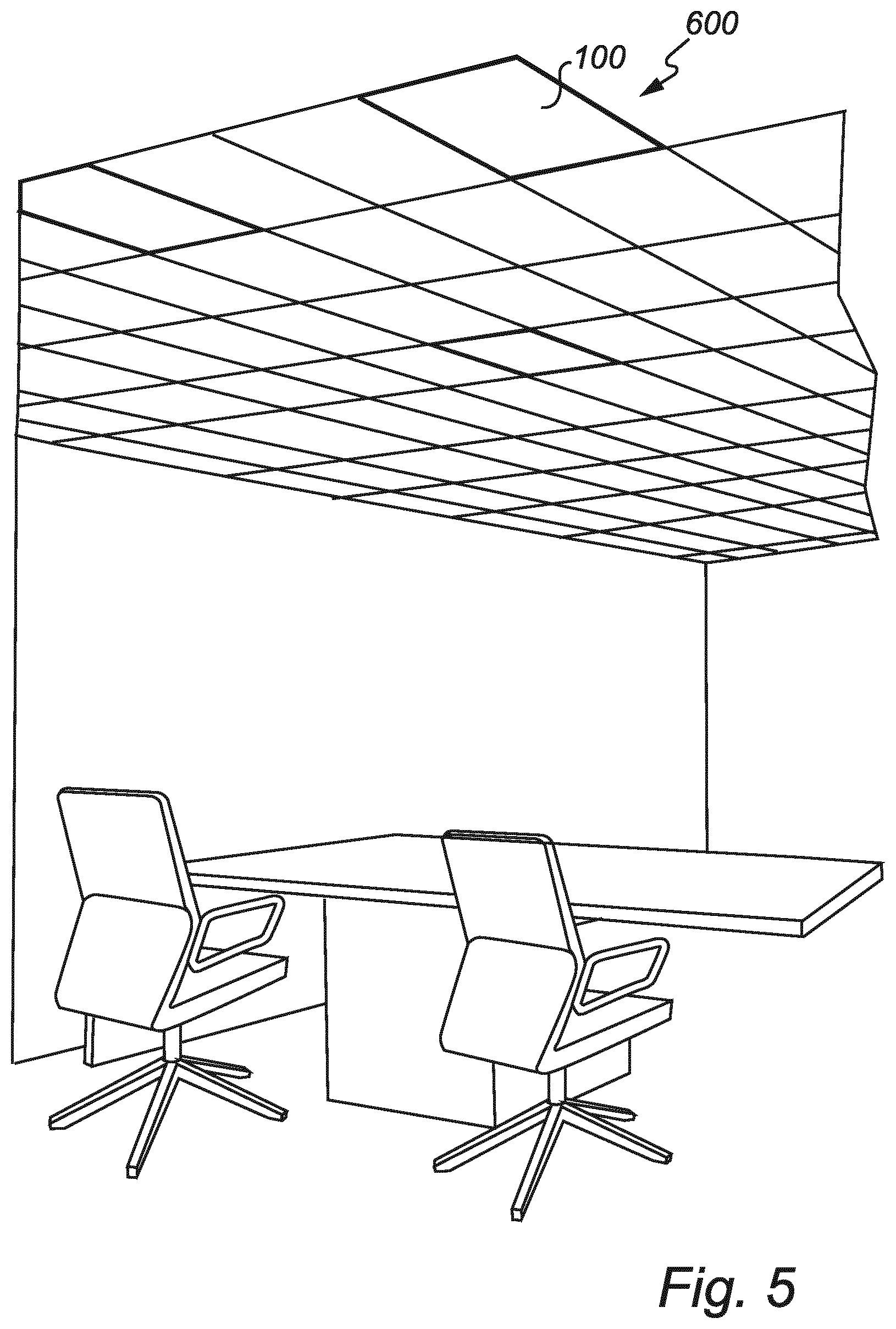 Patent US12105319 Figure 7 – Lighting arrangement with light guide element