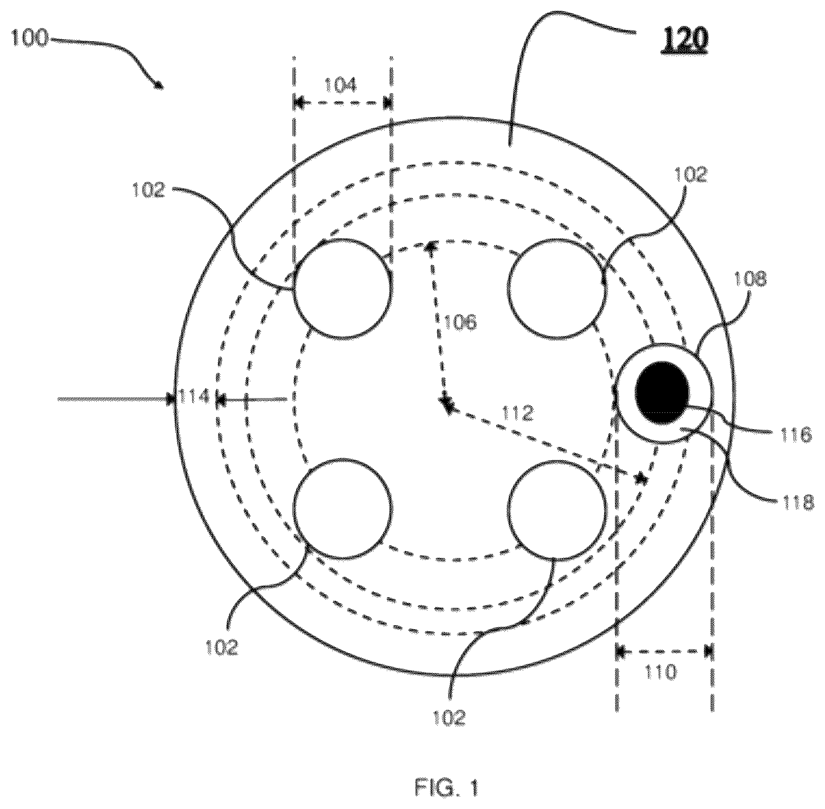 Patent US12105321 Figure 1 – Multi-core fiber and manufacturing method thereof and multi-core fiber marker