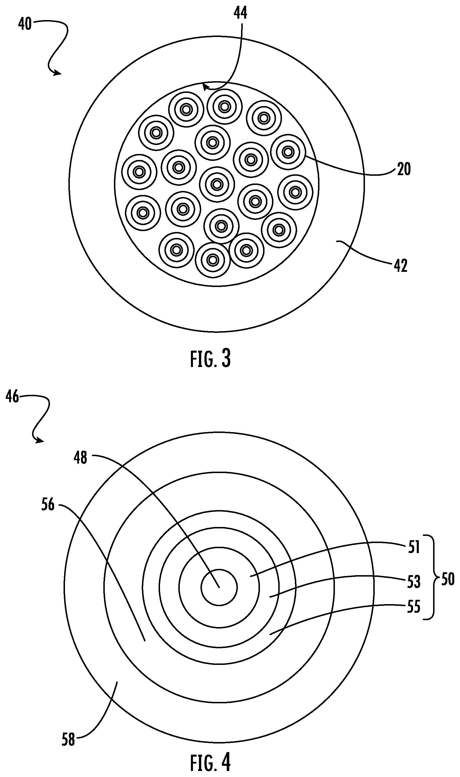 Patent US12105322 Figure 2 – Reduced diameter optical fiber with improved microbending