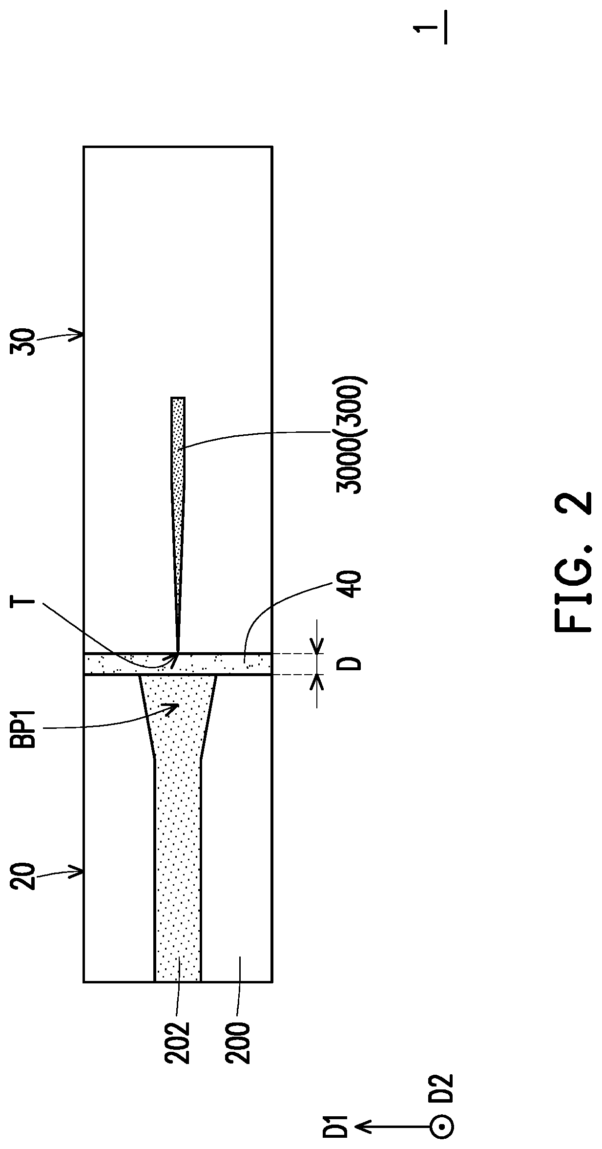 Patent US12105323 Figure 3 – Semiconductor package