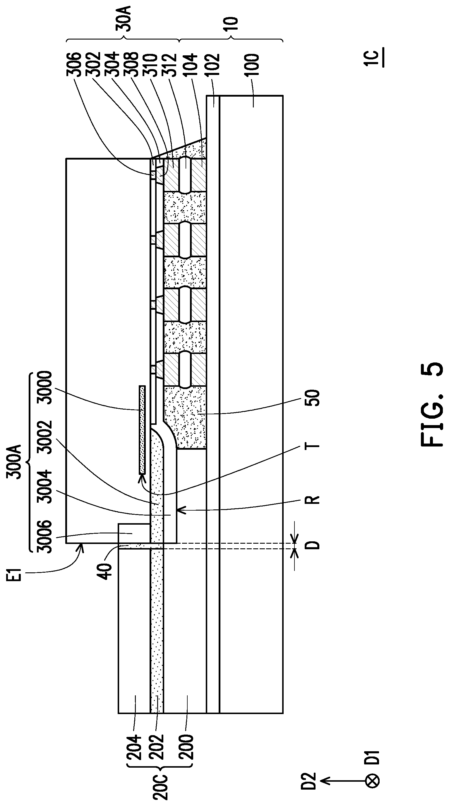 Patent US12105323 Figure 7 – Semiconductor package