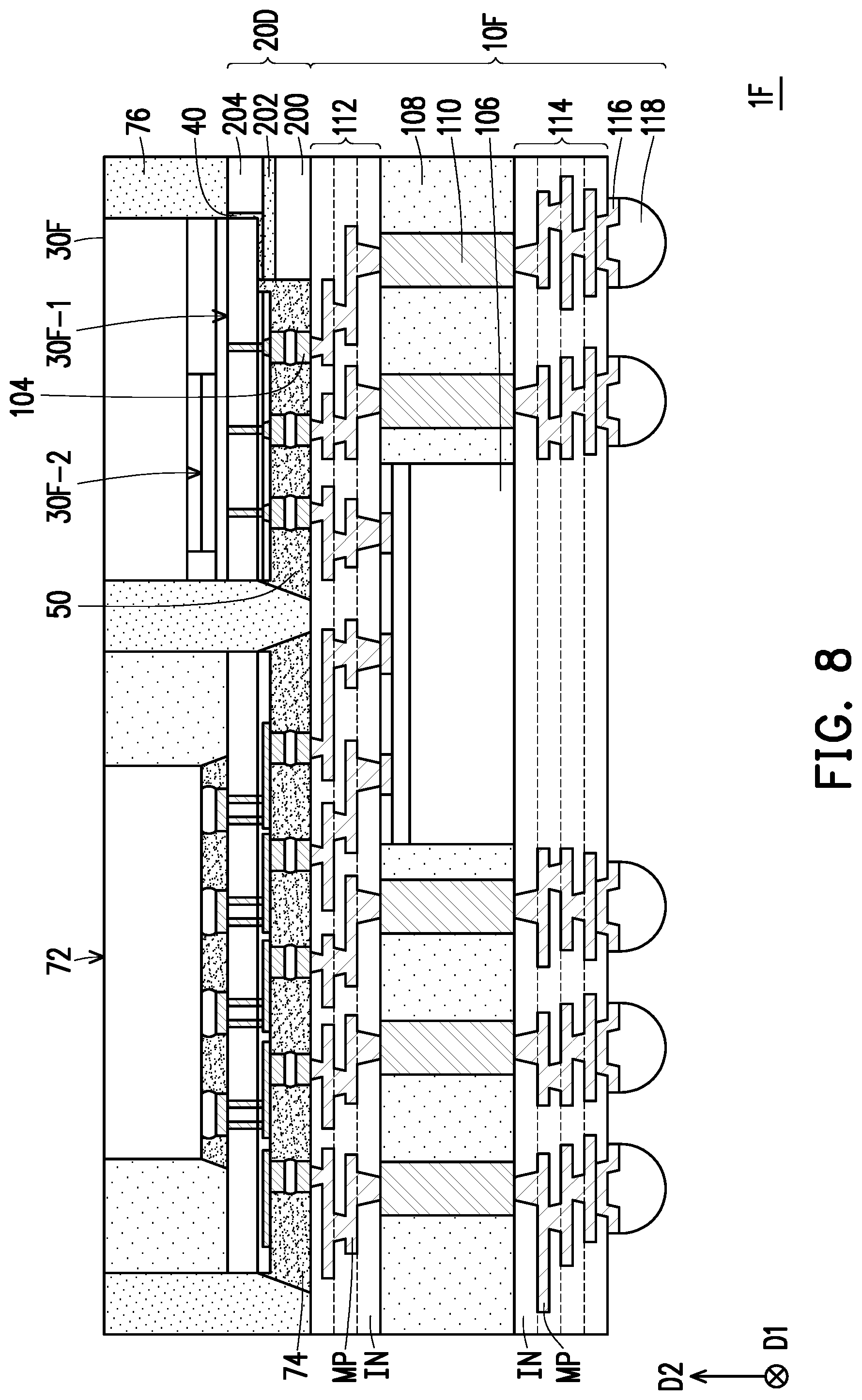 Patent US12105323 Figure 11 – Semiconductor package