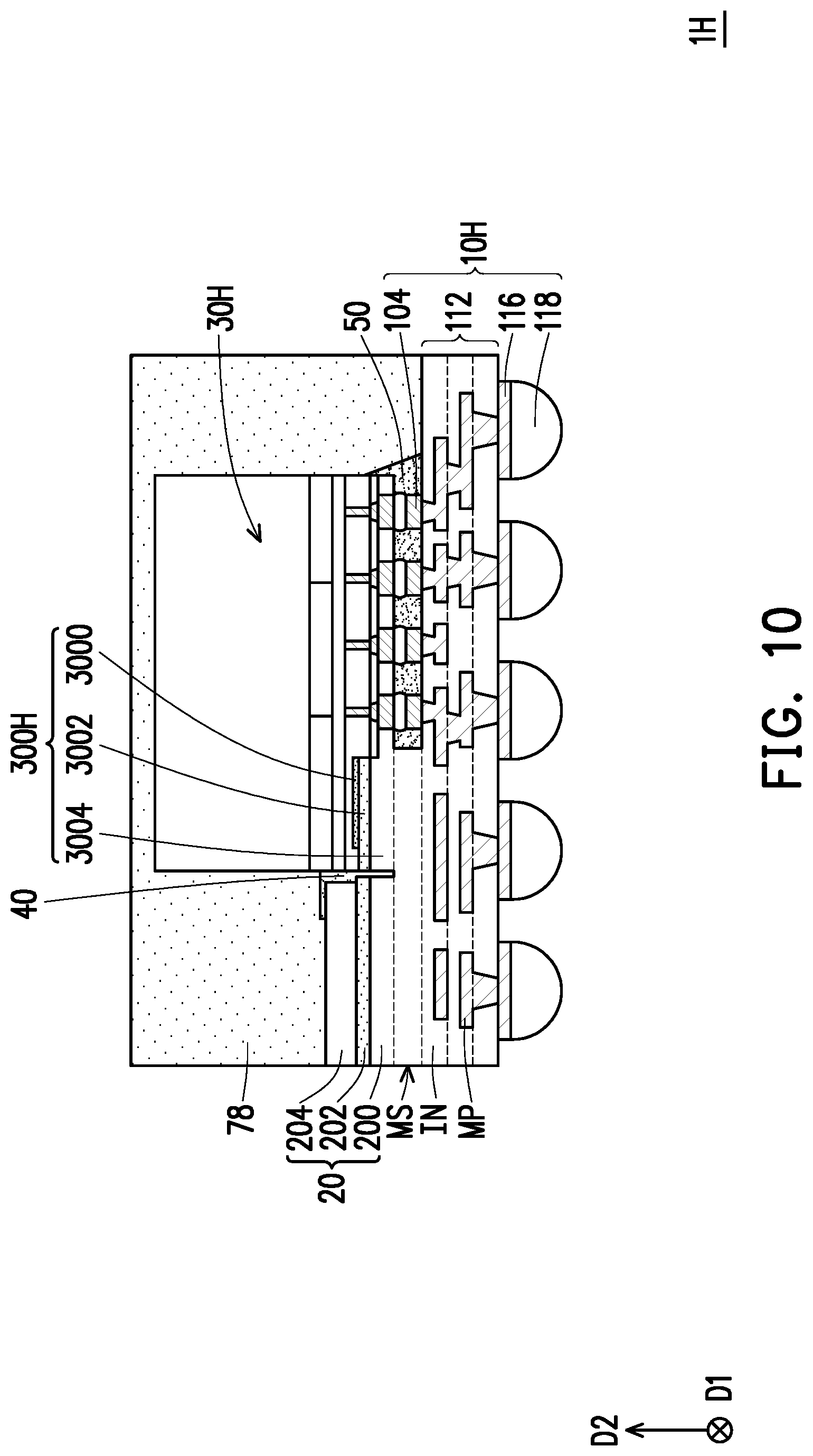 Patent US12105323 Figure 13 – Semiconductor package