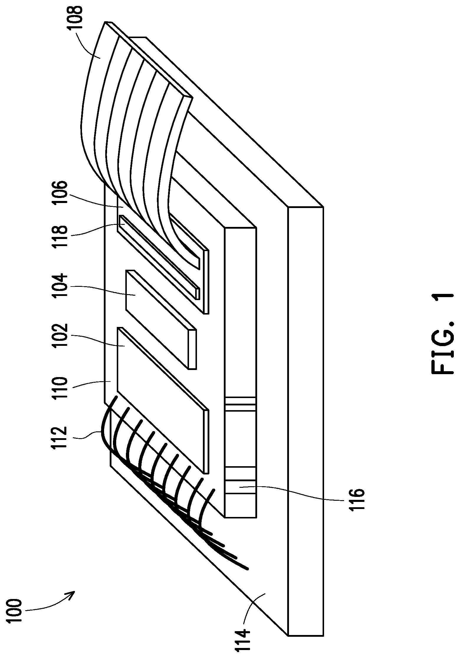 Patent US12105324 Figure 1 – Apparatus for optical coupling and fabrication method thereof