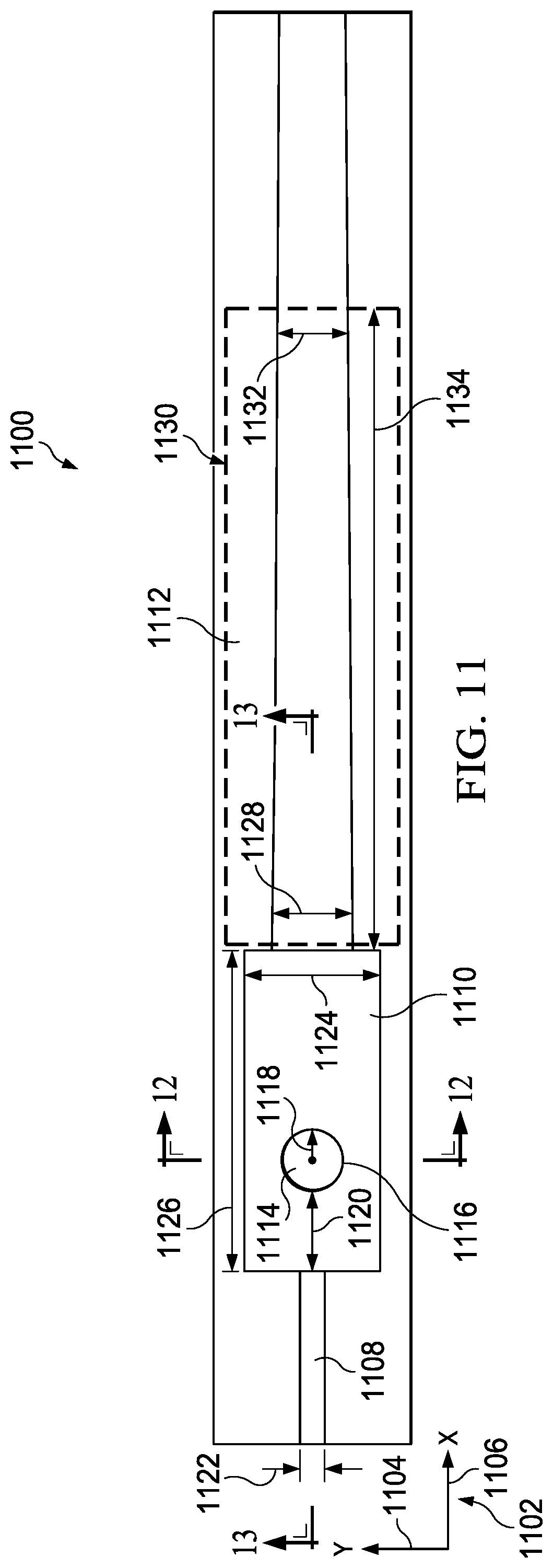 Patent US12105325 Figure 9 – Mode conversion waveguide system