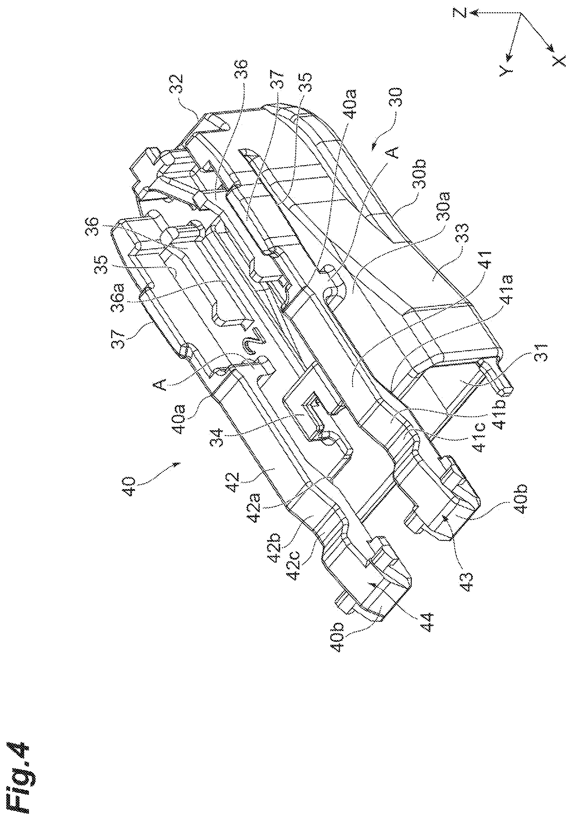 Patent US12105329 Figure 4 – Optical connector