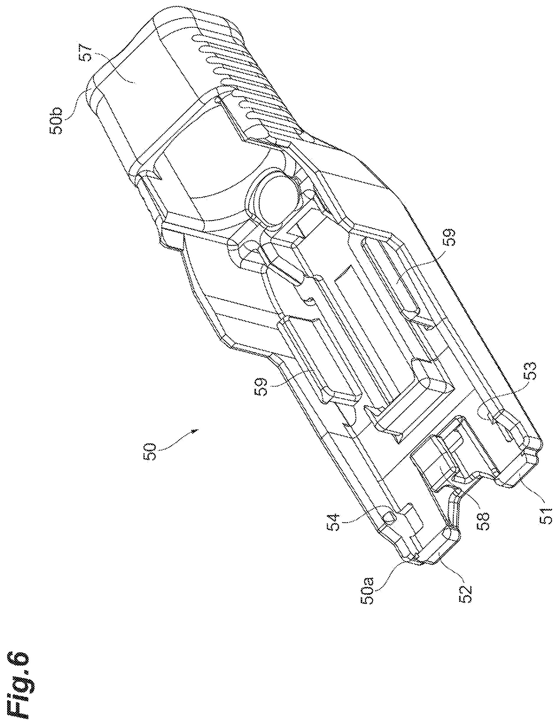 Patent US12105329 Figure 6 – Optical connector