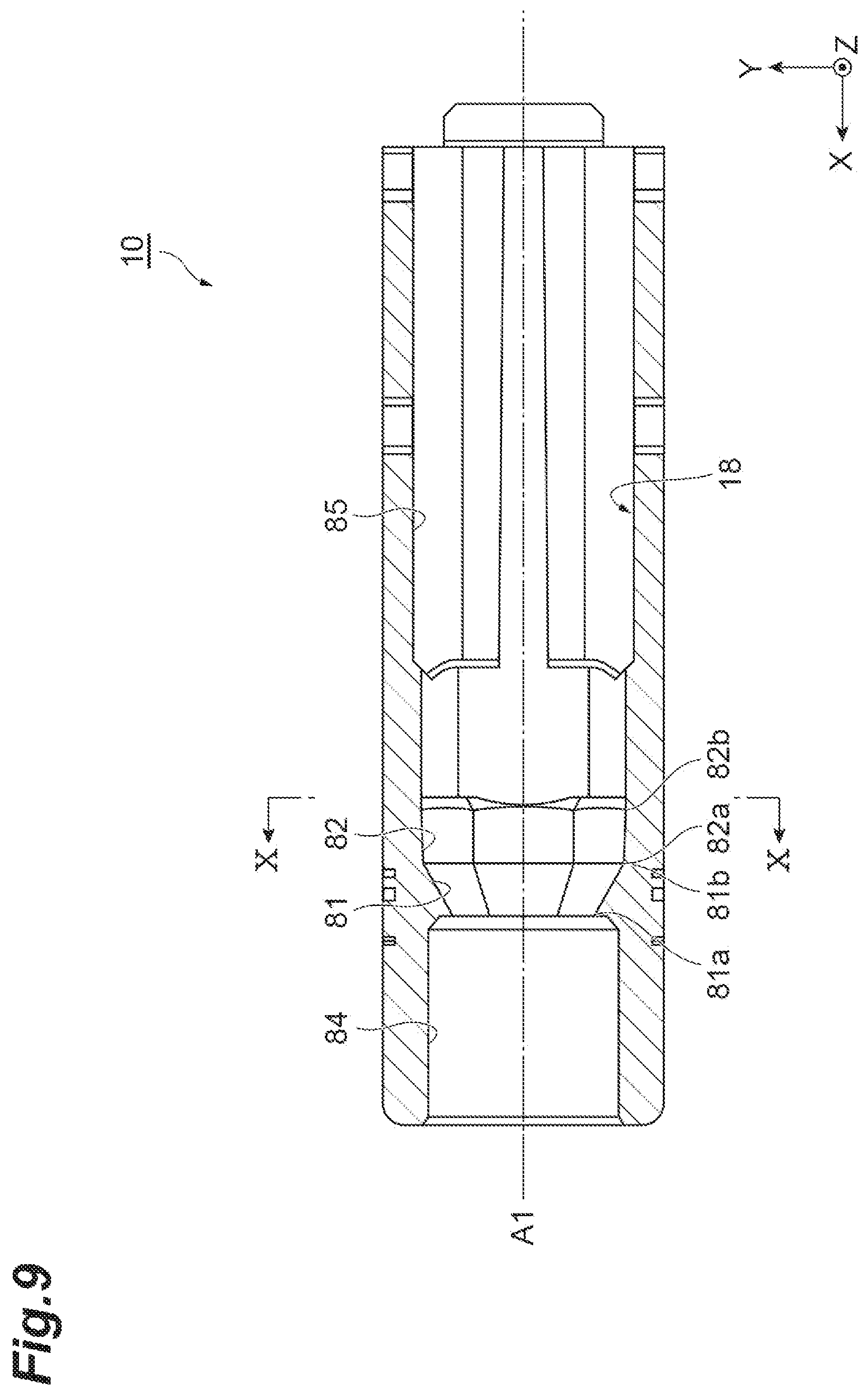 Patent US12105329 Figure 9 – Optical connector