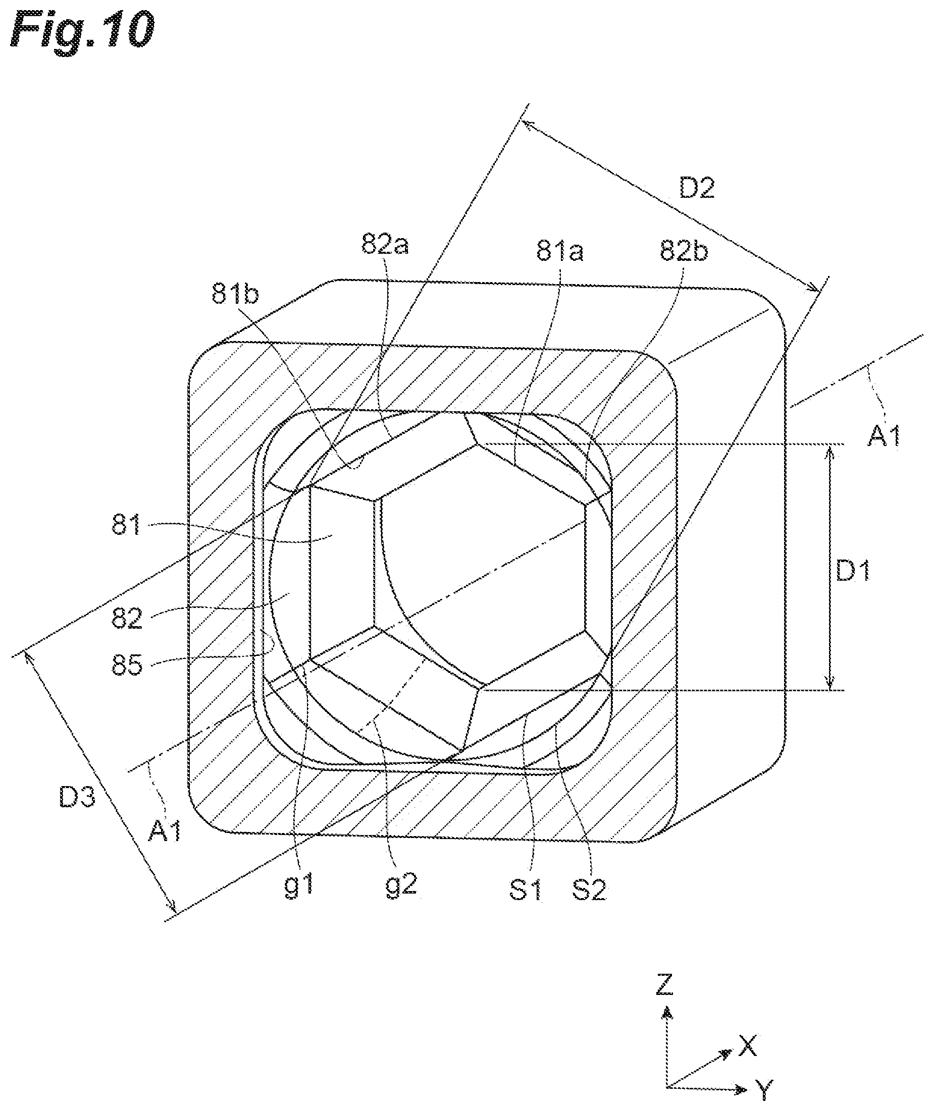 Patent US12105329 Figure 10 – Optical connector