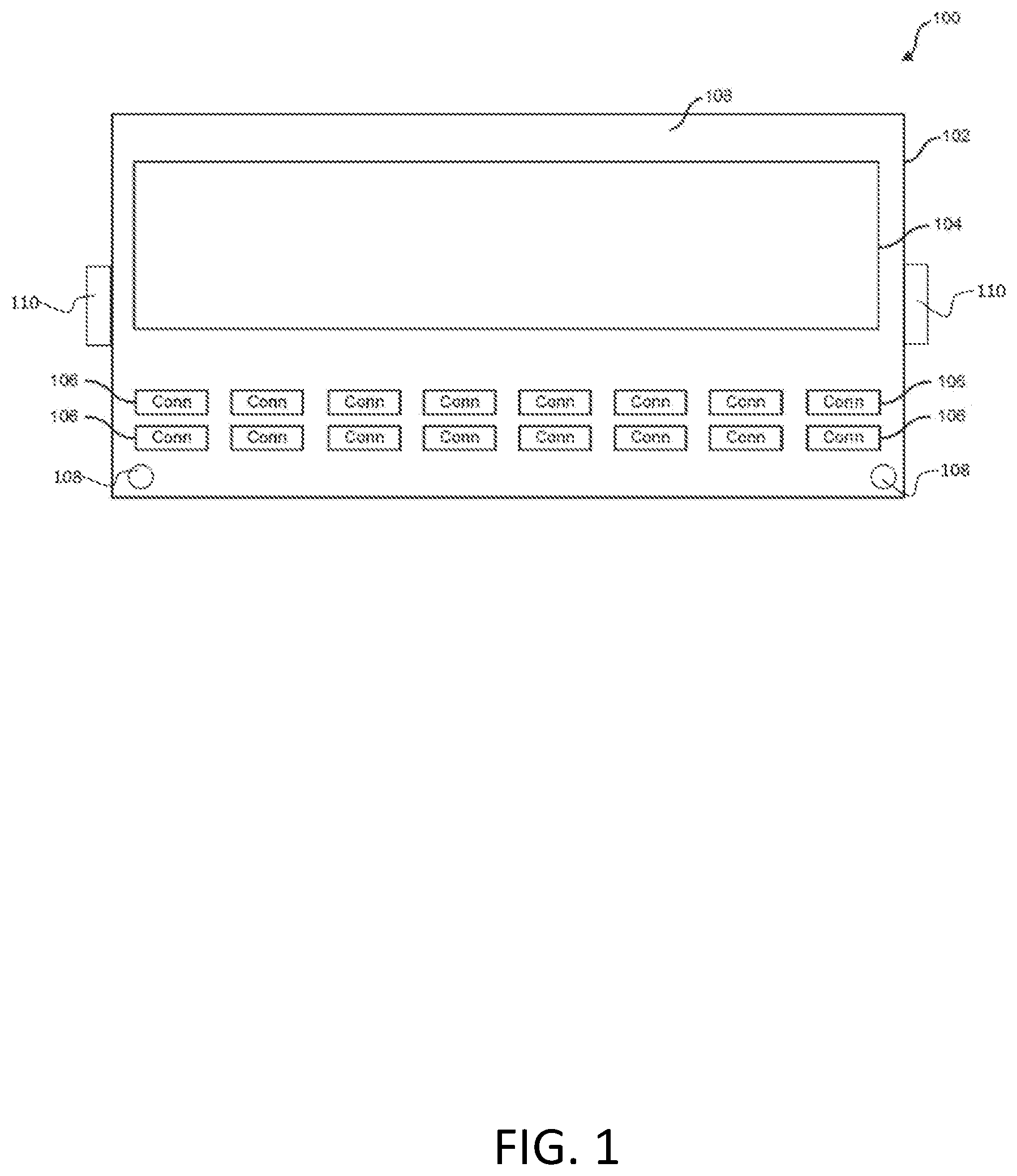 Patent US12105330 Figure 1 – Switch sub-chassis systems and methods