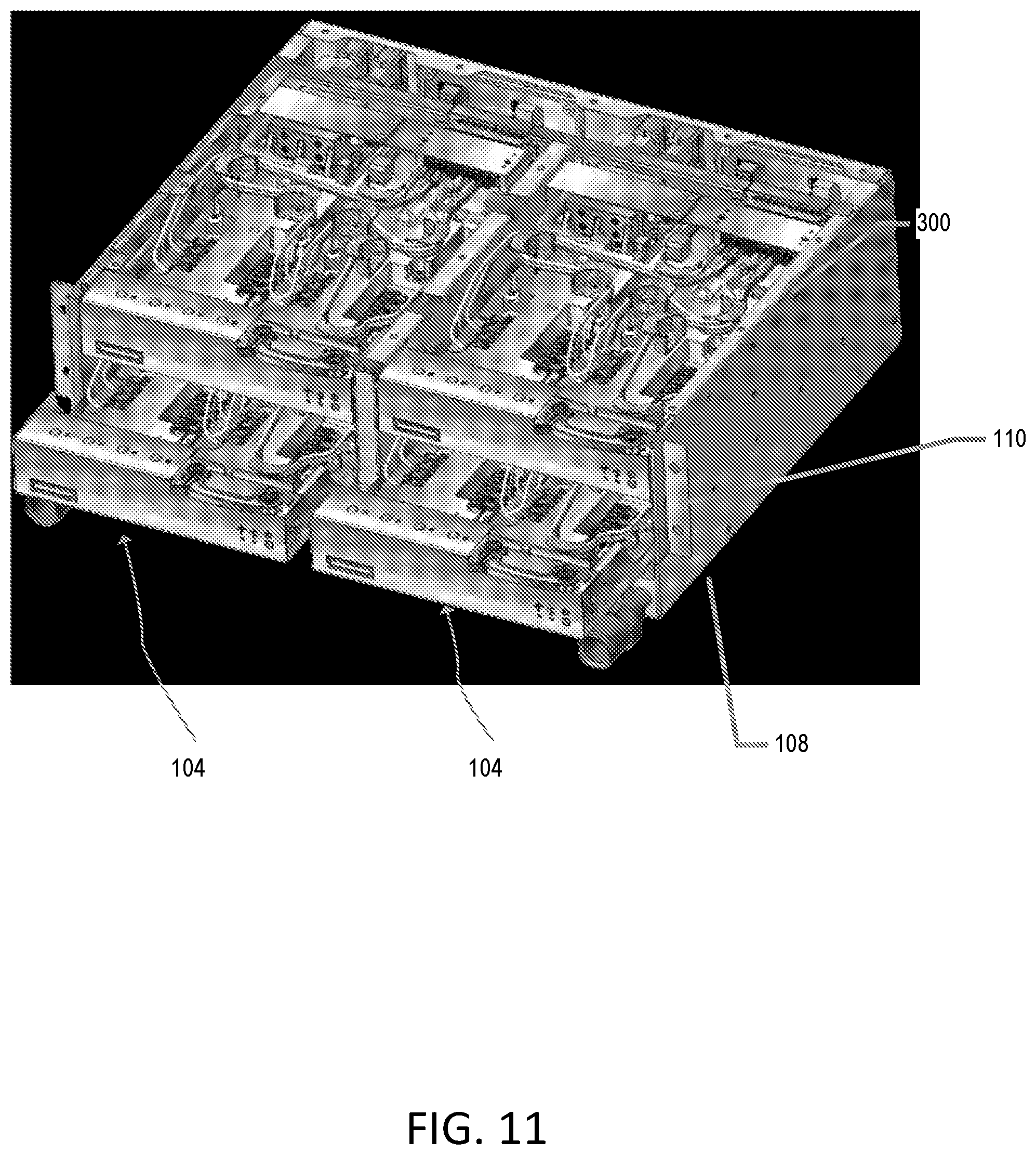 Patent US12105330 Figure 11 – Switch sub-chassis systems and methods