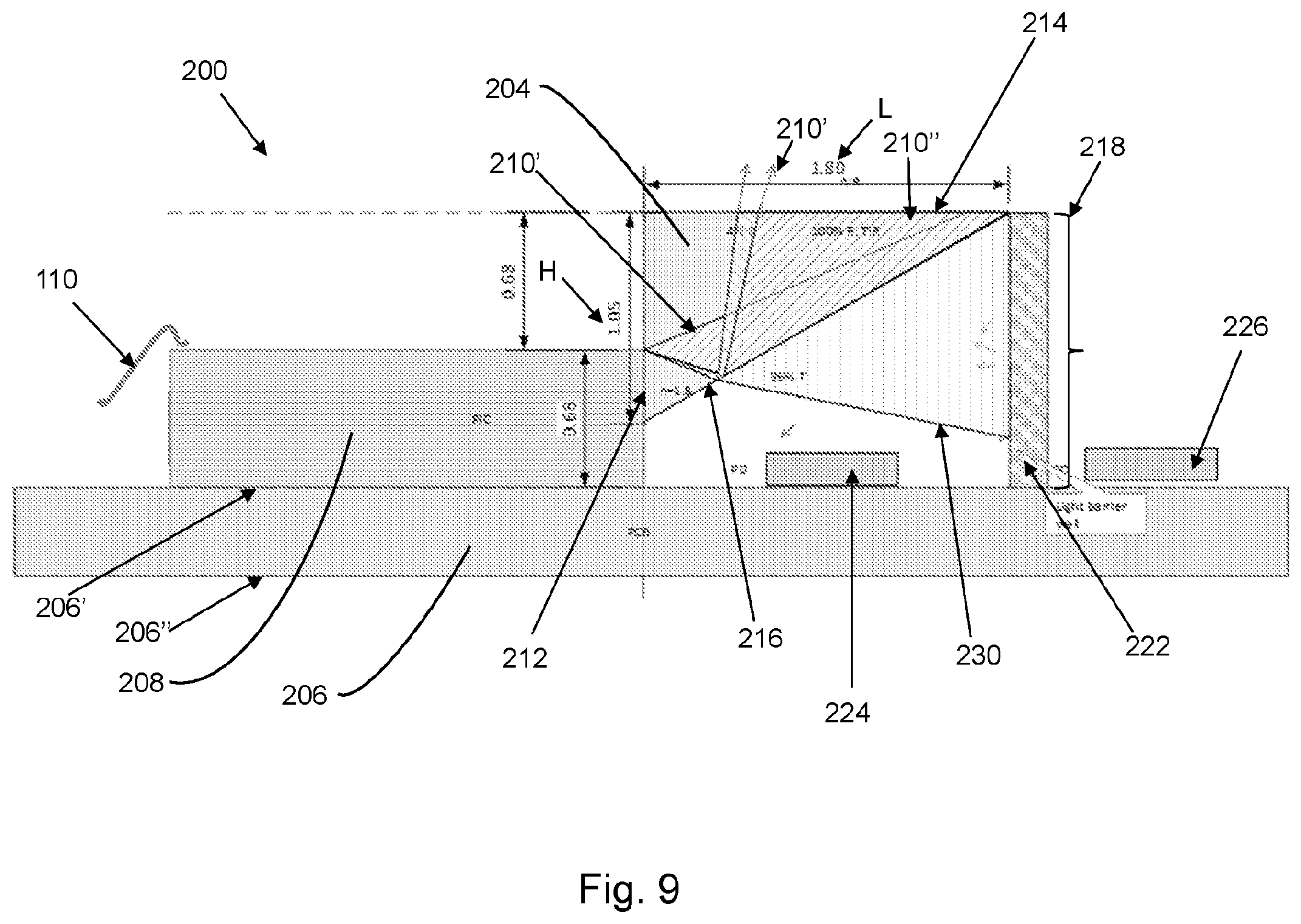 Patent US12105333 Figure 9 – Optical assemblies comprising a prism