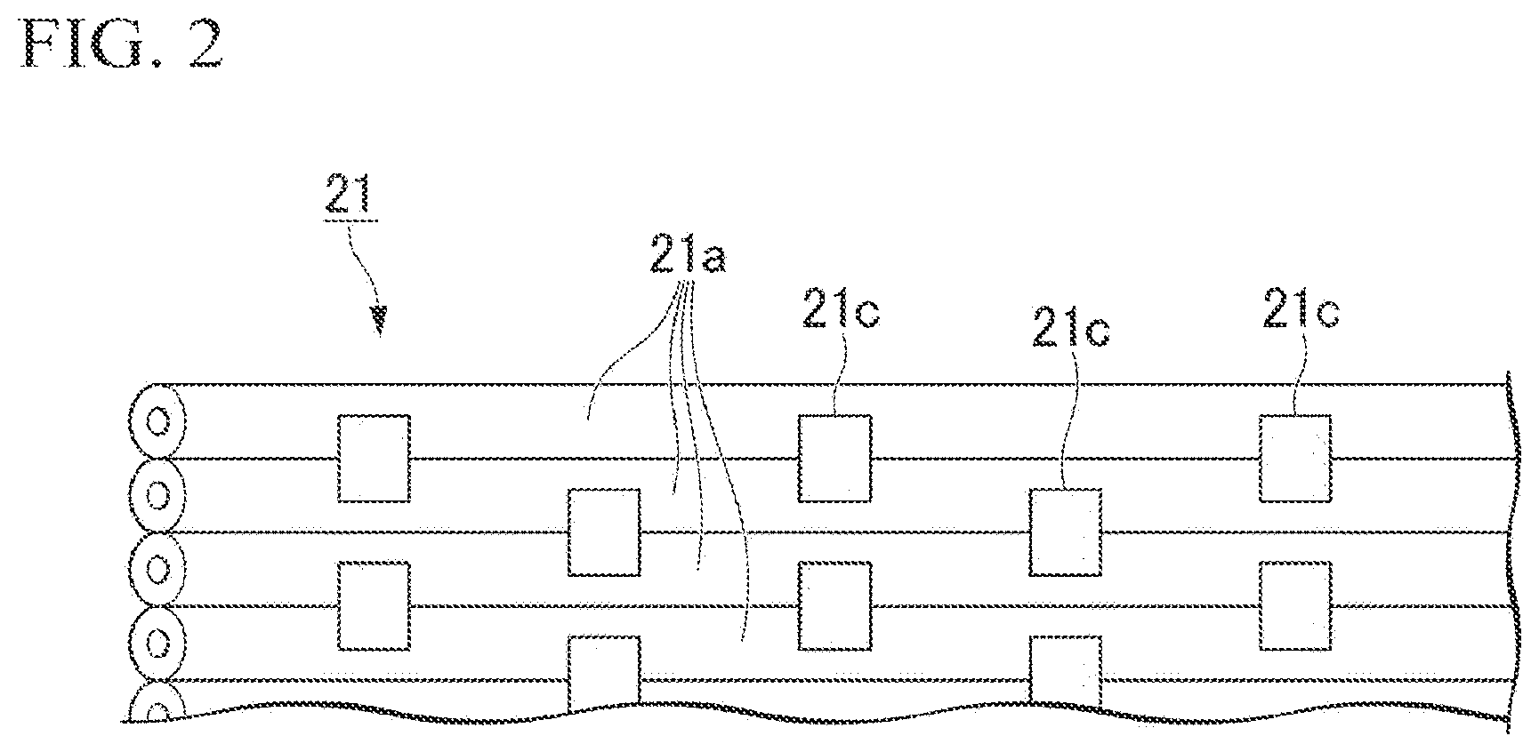 Patent US12105335 Figure 2 – Optical fiber cable