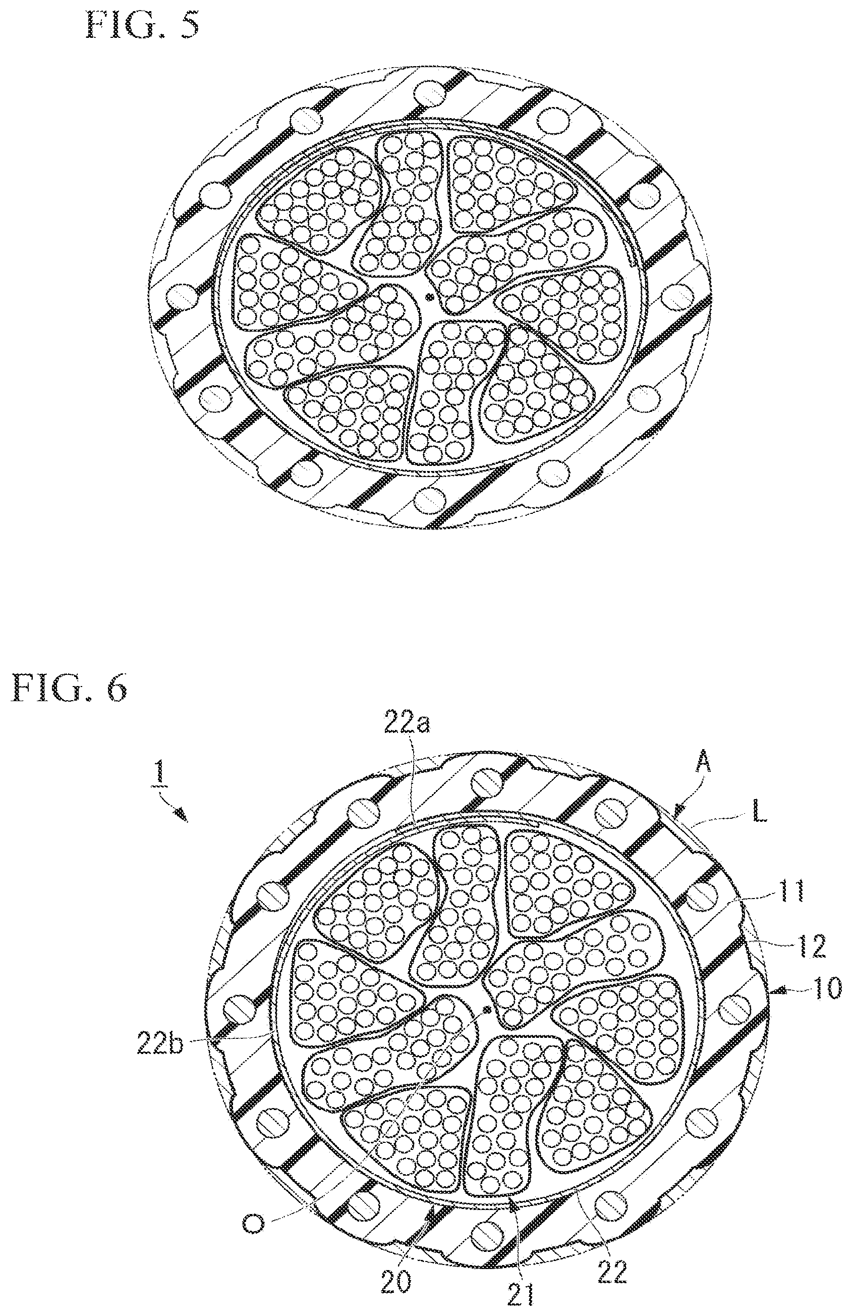 Patent US12105335 Figure 5 – Optical fiber cable