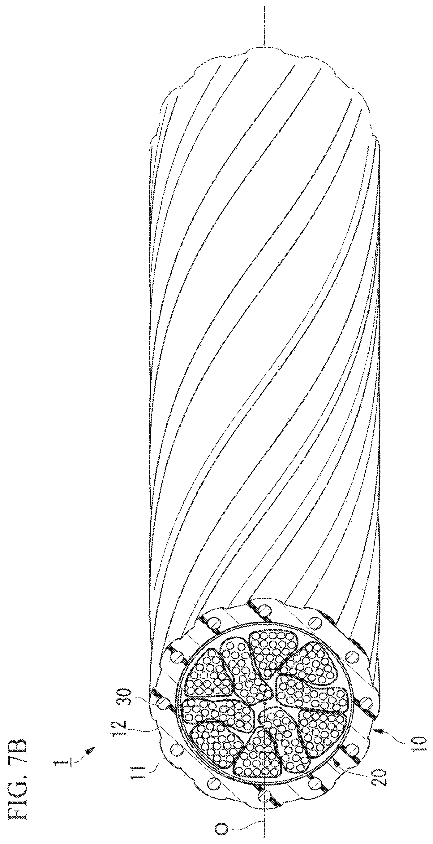 Patent US12105335 Figure 7 – Optical fiber cable