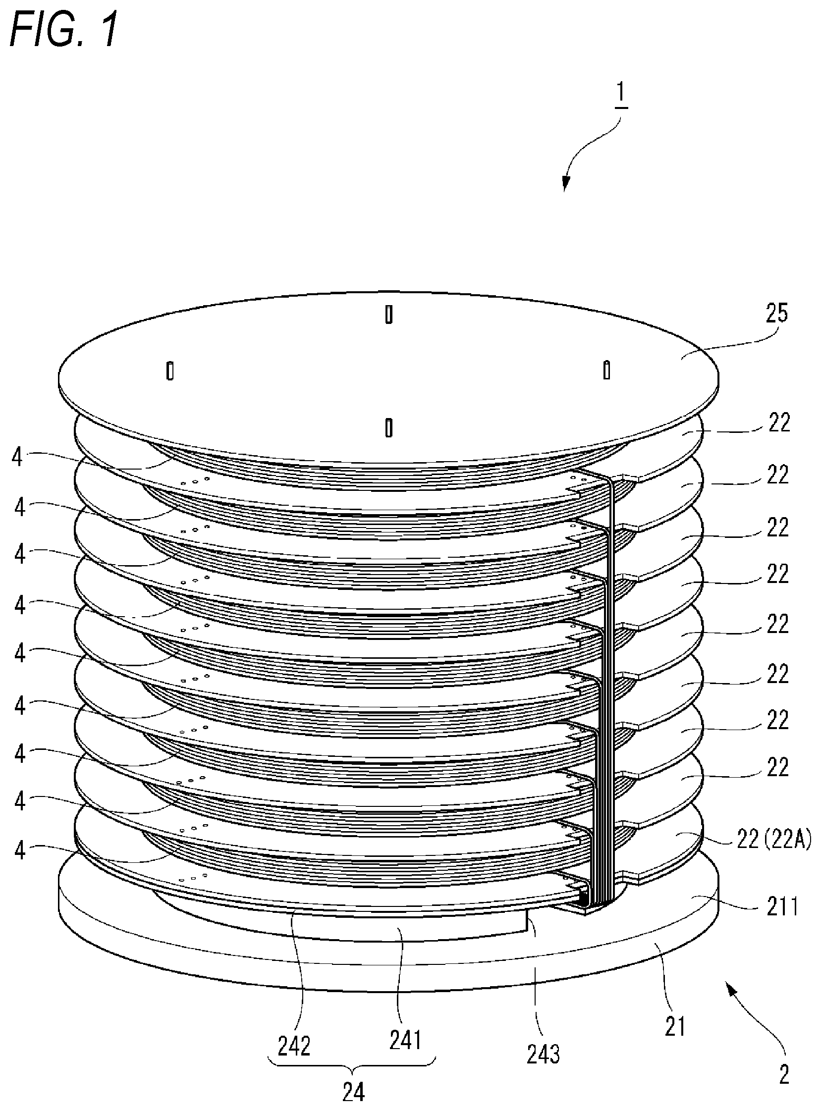 Patent US12105339 Figure 1 – Wiring module, frame body for wiring module, and forming method for forming wiring module