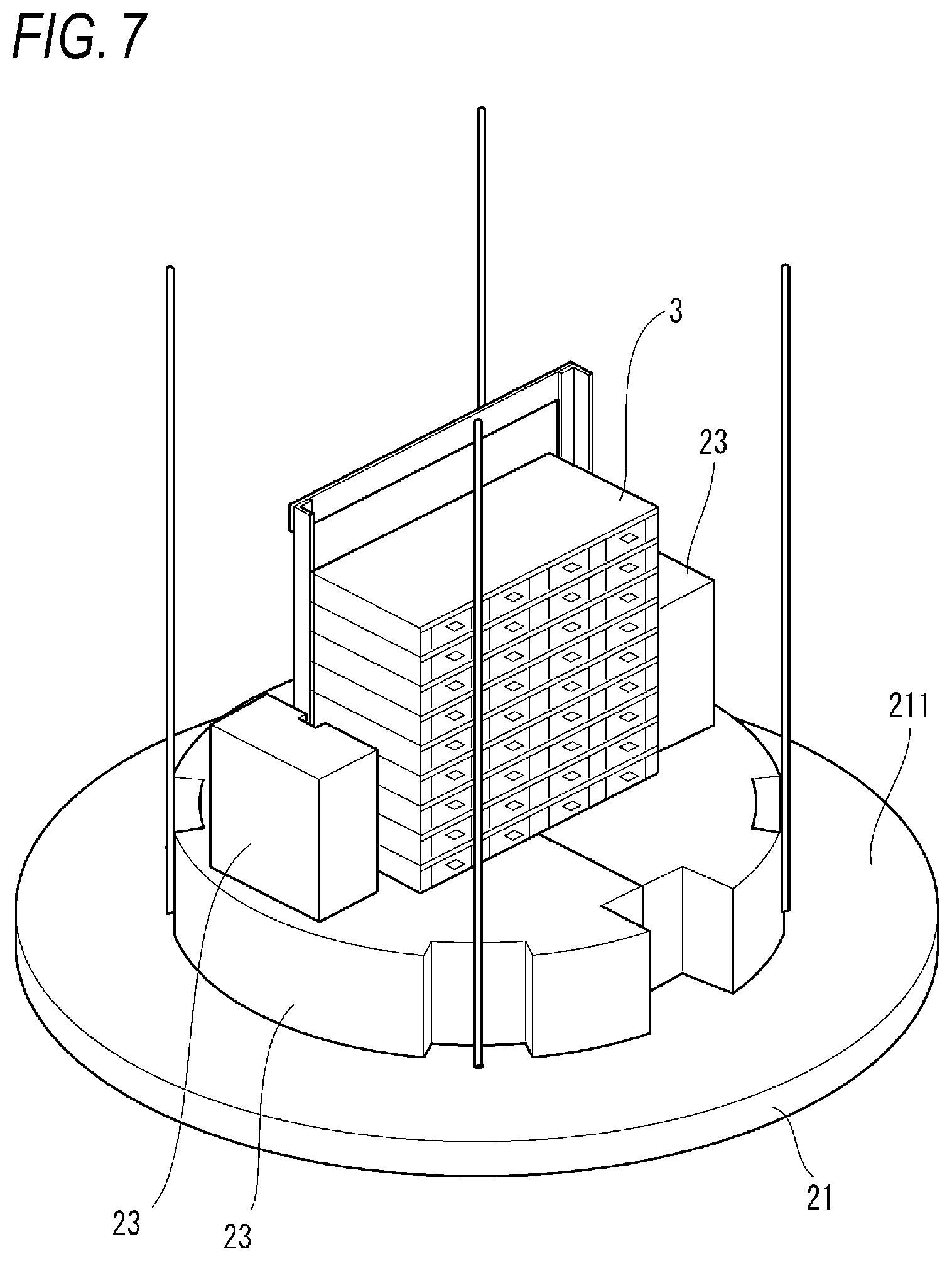 Patent US12105339 Figure 7 – Wiring module, frame body for wiring module, and forming method for forming wiring module