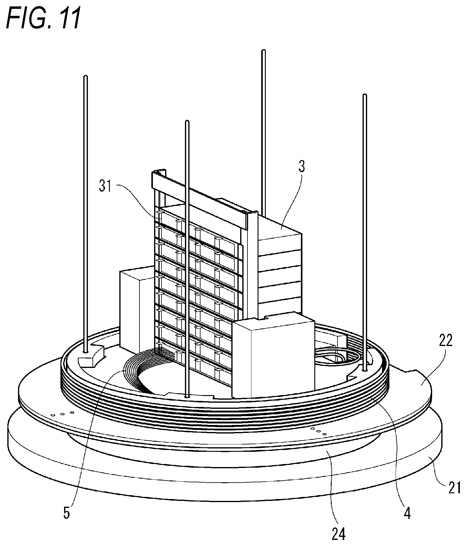 Patent US12105339 Figure 11 – Wiring module, frame body for wiring module, and forming method for forming wiring module