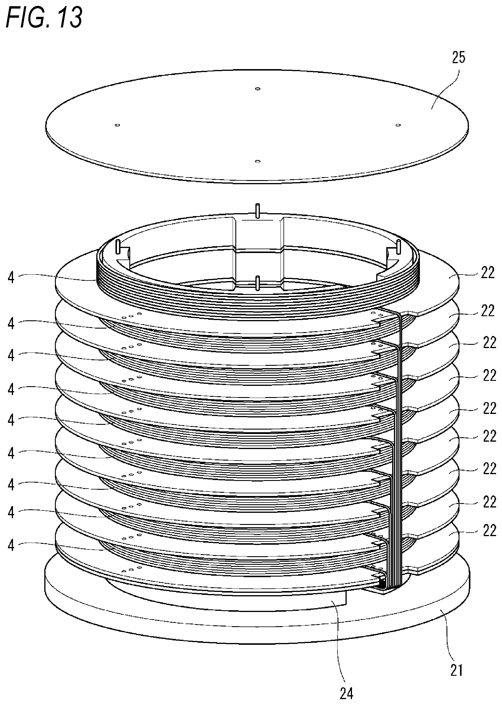 Patent US12105339 Figure 13 – Wiring module, frame body for wiring module, and forming method for forming wiring module