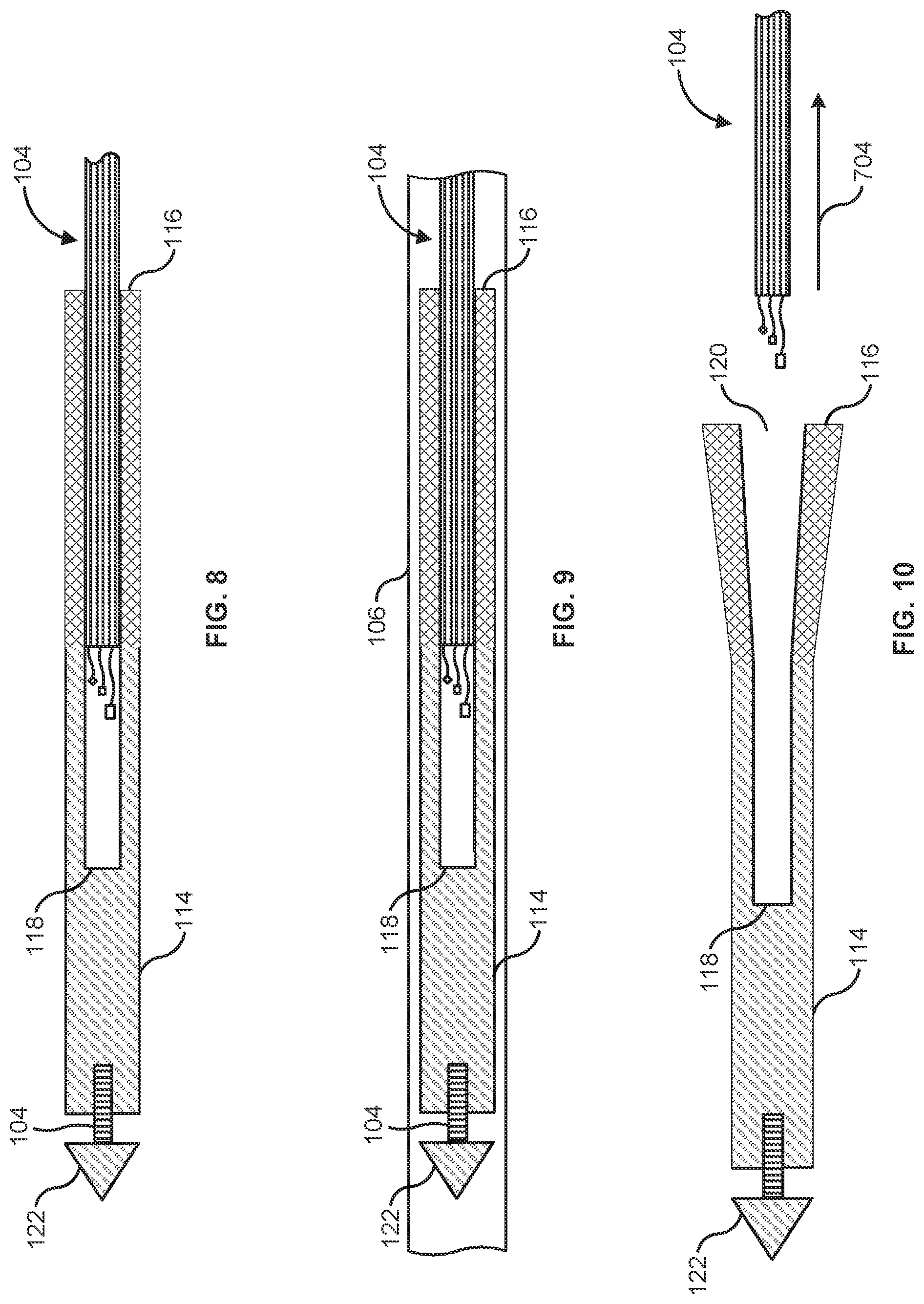 Patent US12105340 Figure 5 – Cable installation using parachute