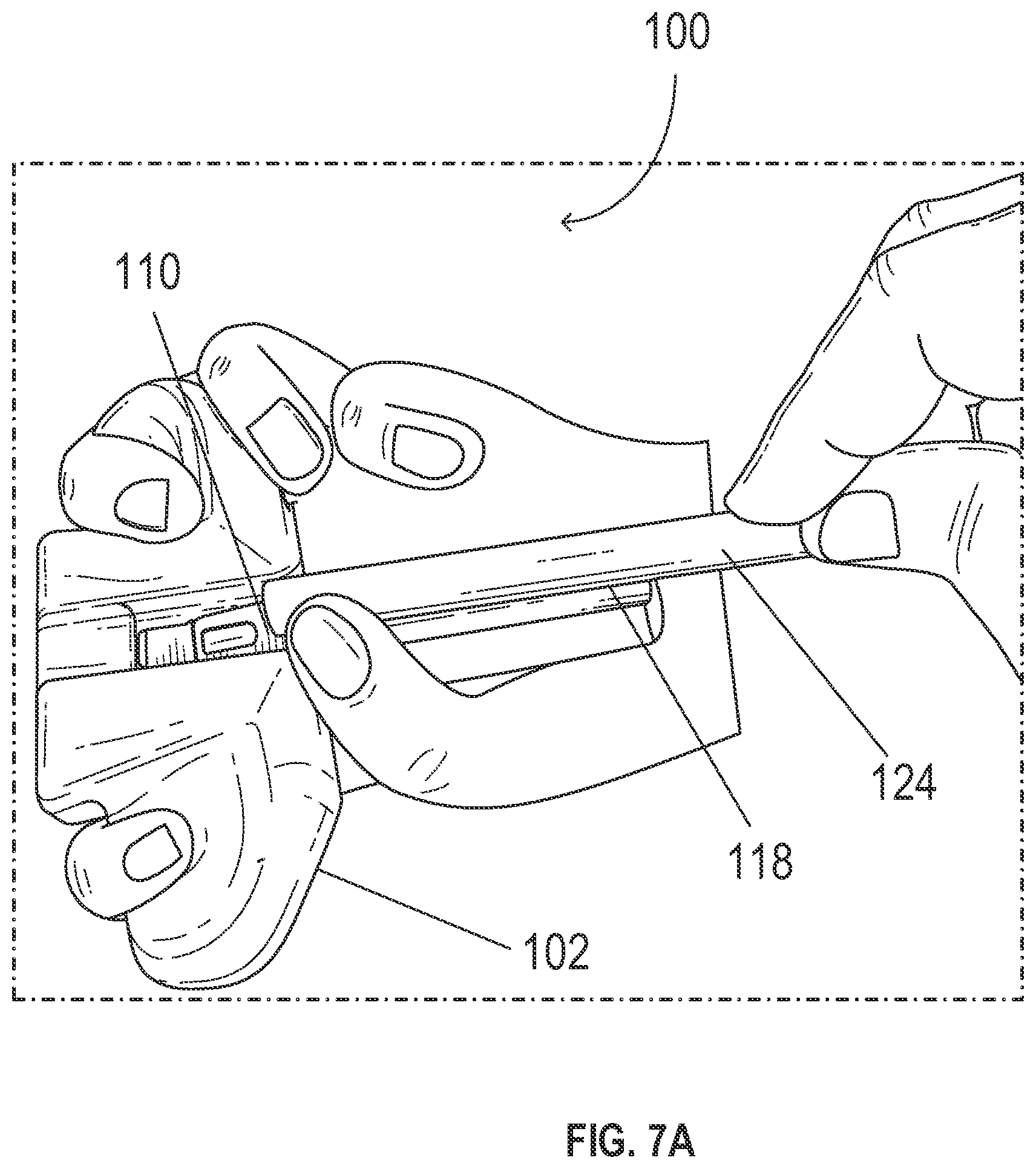 Patent US12105341 Figure 6 – Handheld tool for removing a wire from within an optical cable