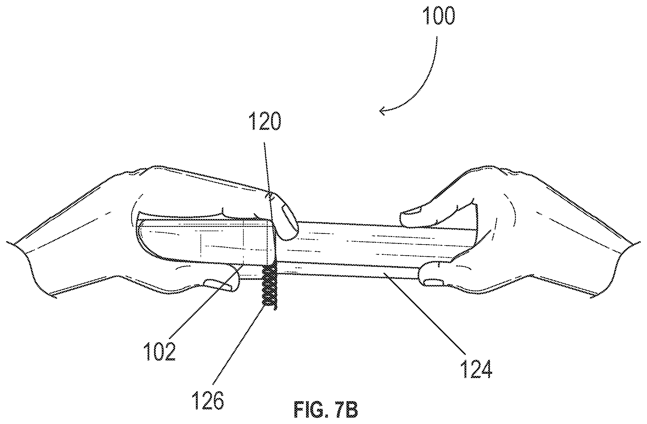 Patent US12105341 Figure 7 – Handheld tool for removing a wire from within an optical cable