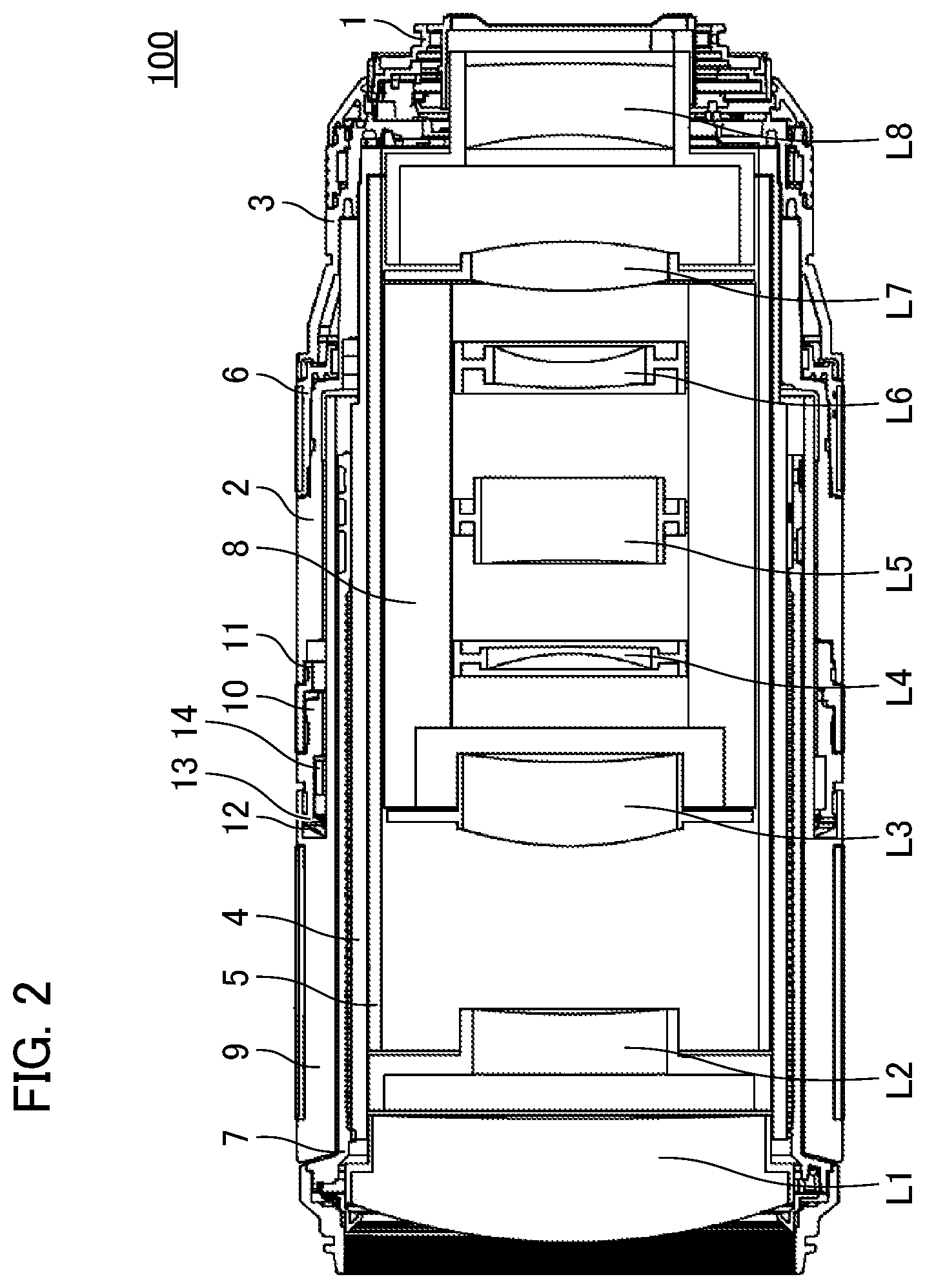 Patent US12105342 Figure 2 – Lens apparatus