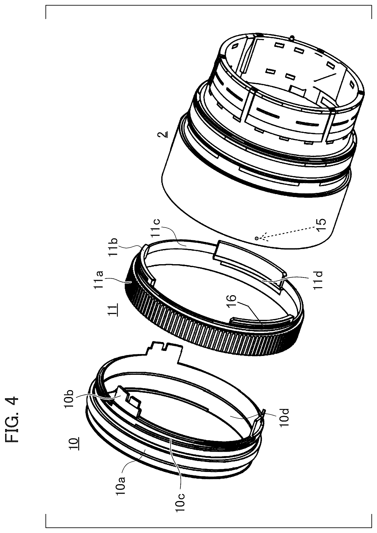 Patent US12105342 Figure 4 – Lens apparatus