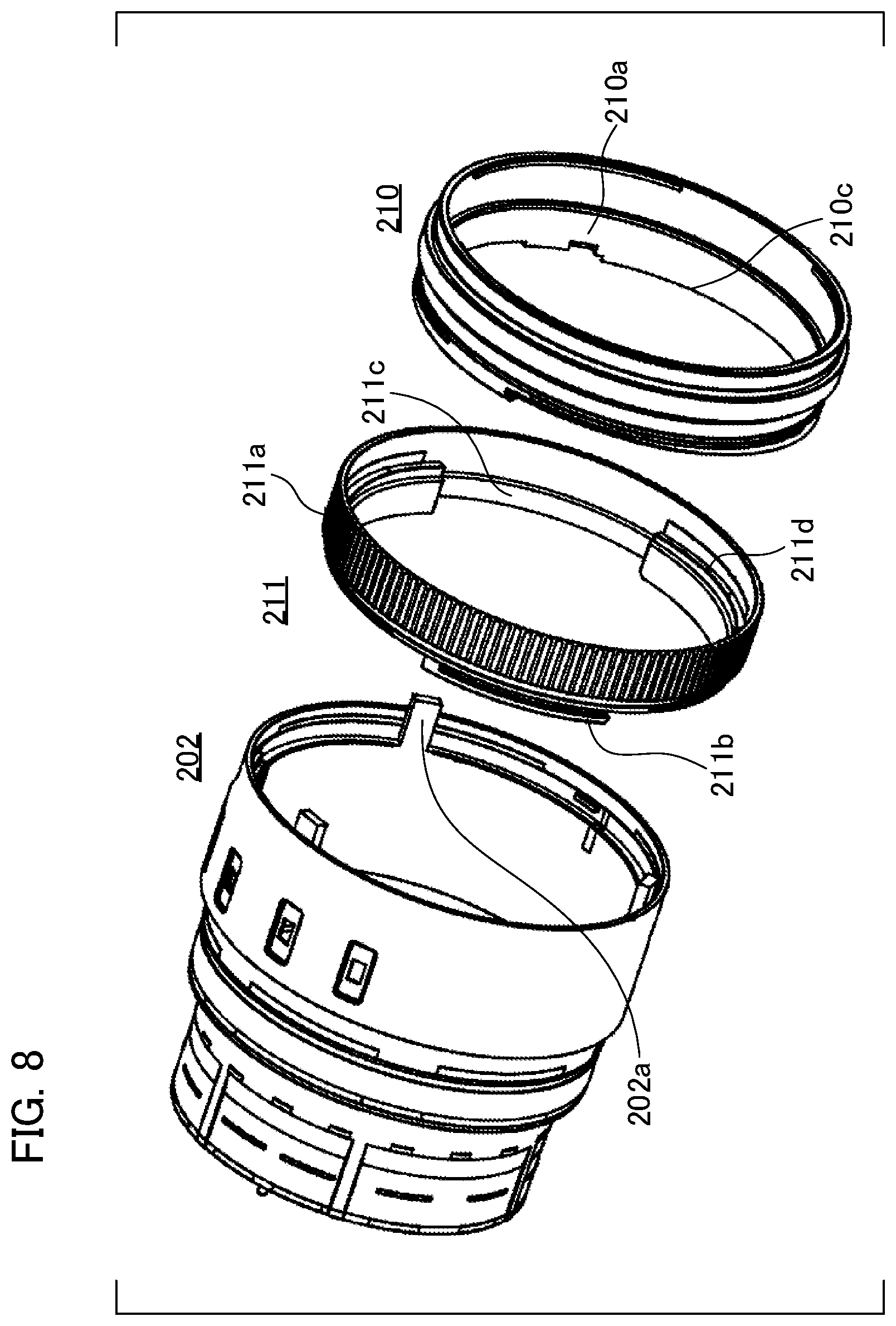 Patent US12105342 Figure 8 – Lens apparatus