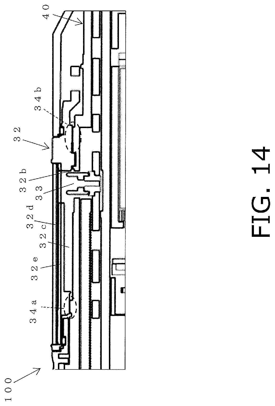 Patent US12105343 Figure 14 – Lens support mechanism, and lens barrel and camera provided with the lens support mechanism