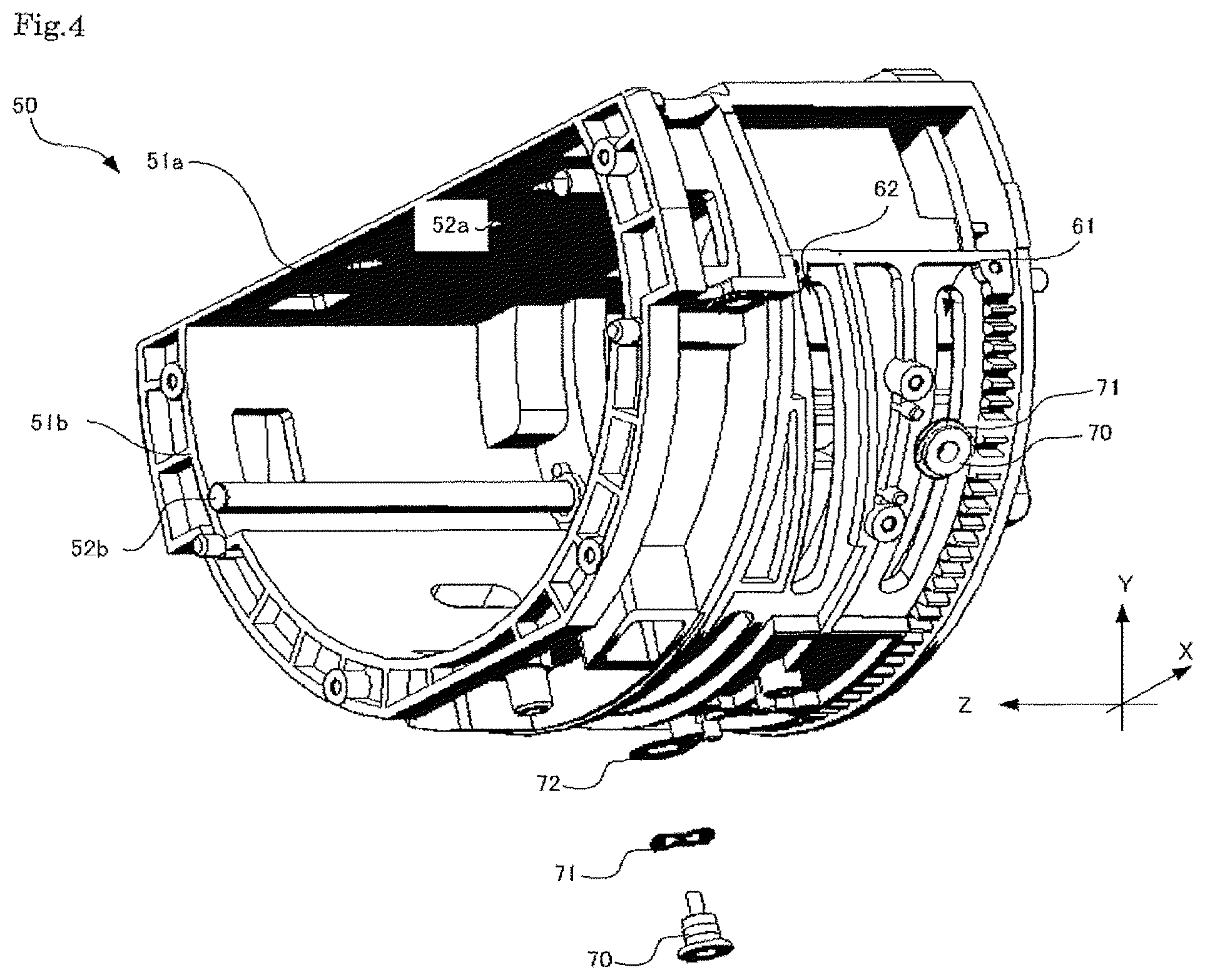 Patent US12105344 Figure 4 – Lens barrel and image projection apparatus