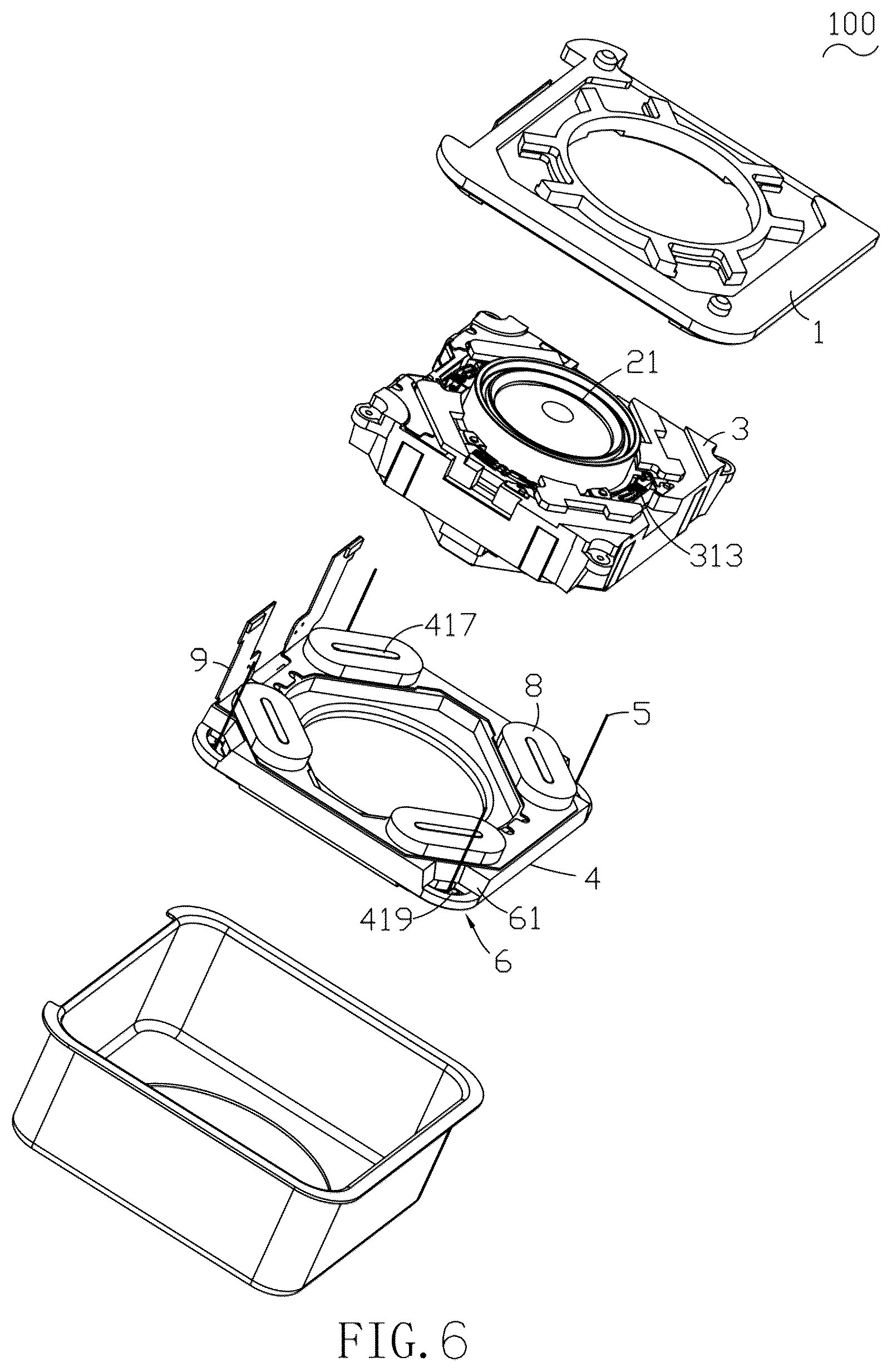 Patent US12105345 Figure 5 – Lens module