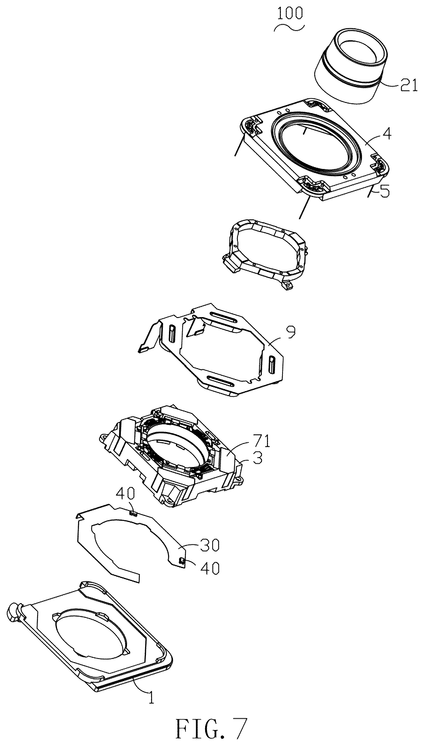 Patent US12105345 Figure 6 – Lens module