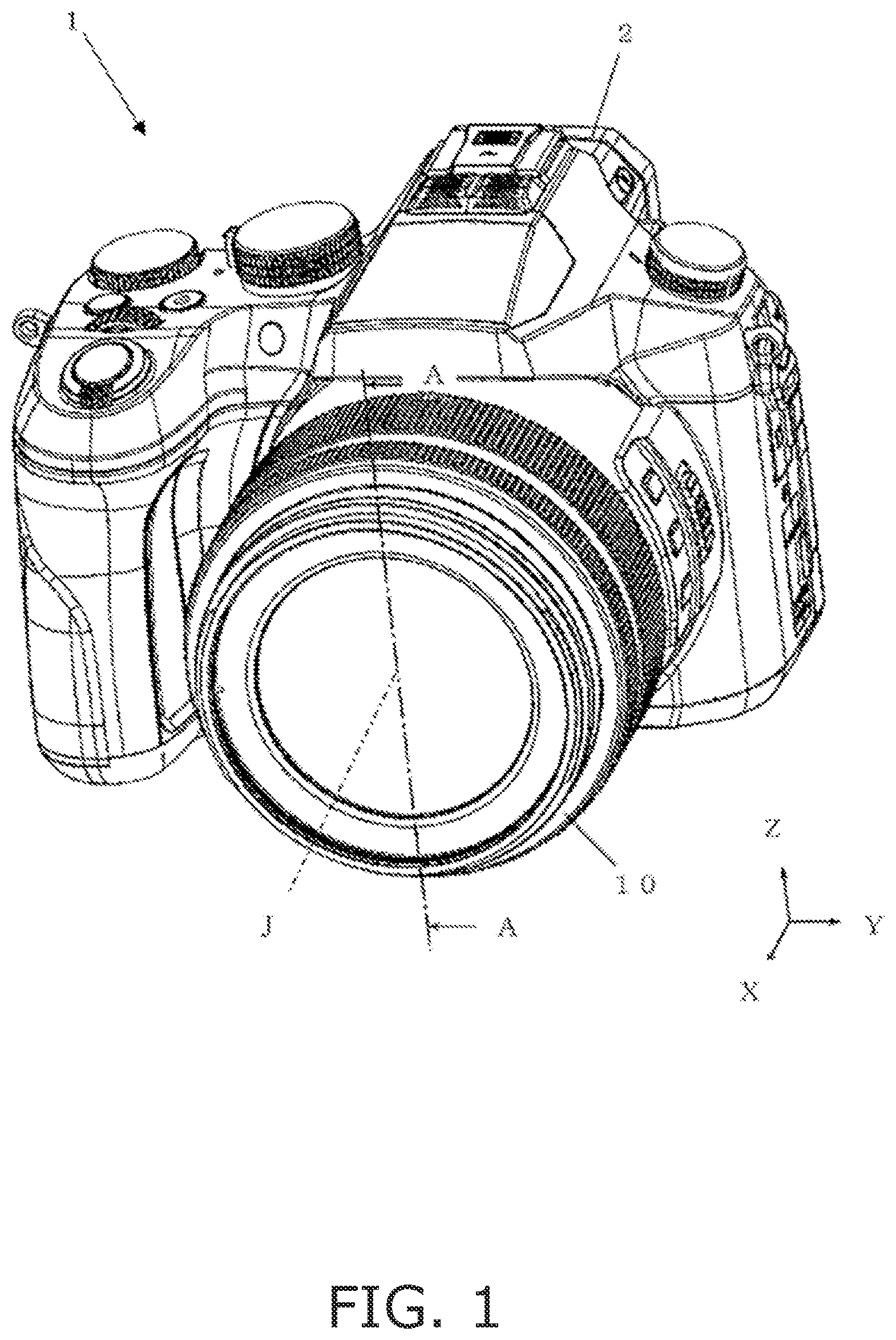 Patent US12105346 Figure 1 – Lens barrel and imaging device comprising same
