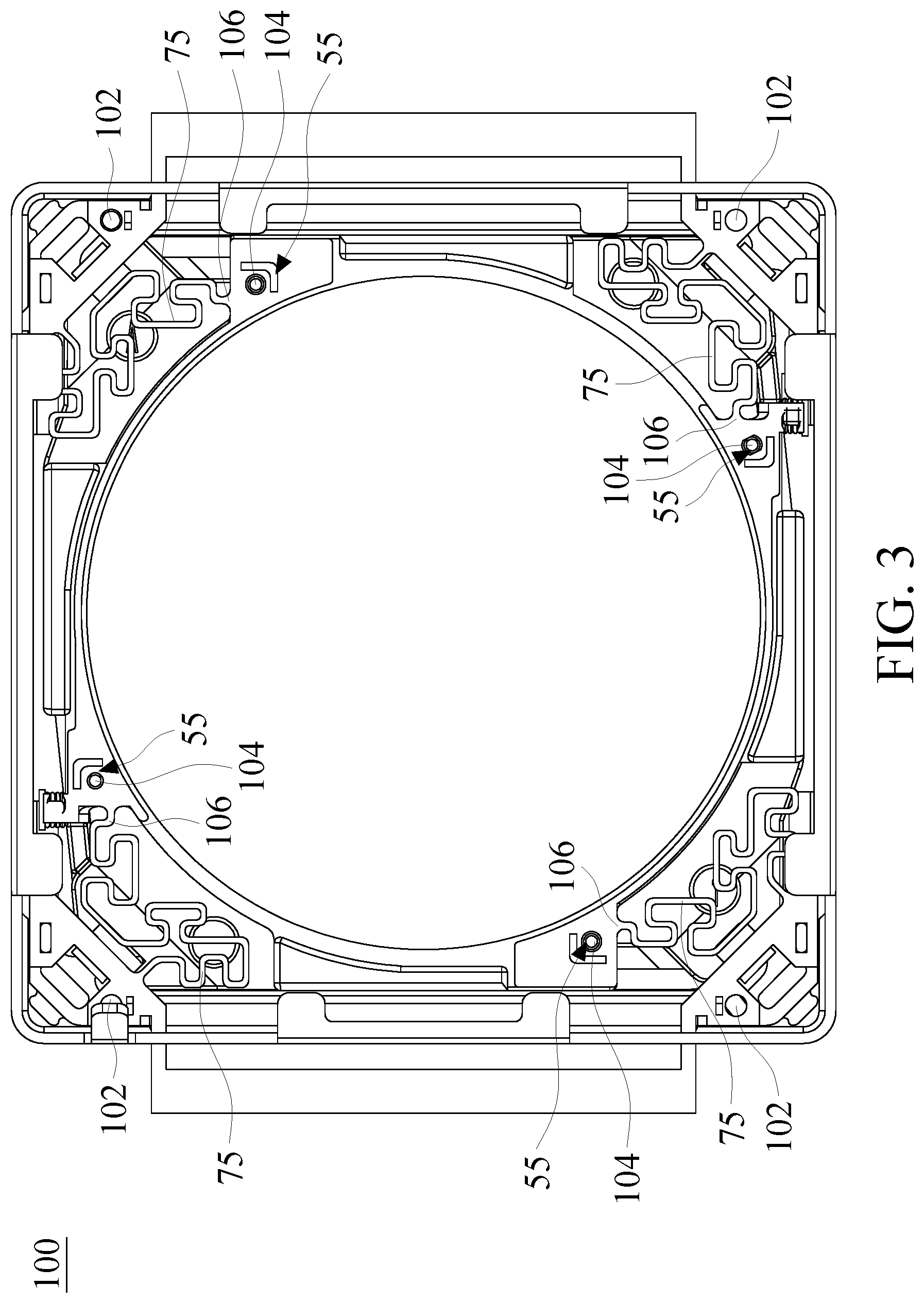 Patent US12105349 Figure 3 – Optical driving mechanism