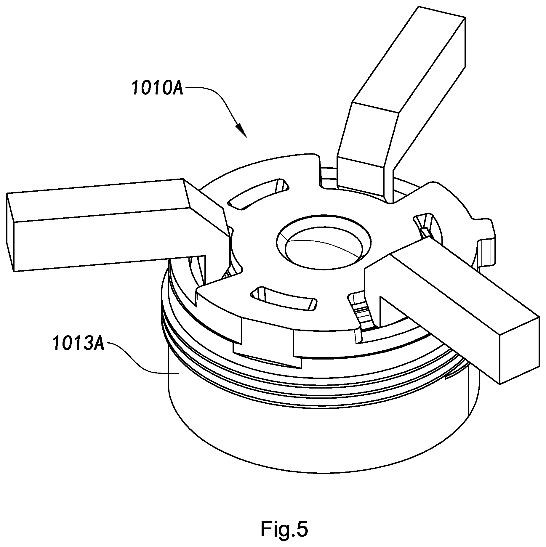 Patent US12105350 Figure 5 – Adjustable optical lens and camera module and manufacturing method and applications thereof