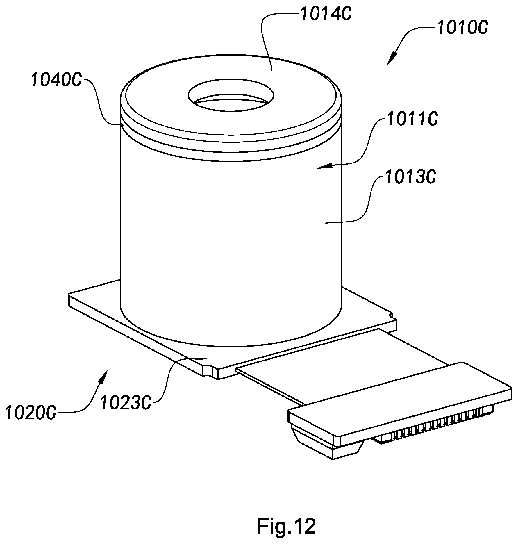 Patent US12105350 Figure 12 – Adjustable optical lens and camera module and manufacturing method and applications thereof