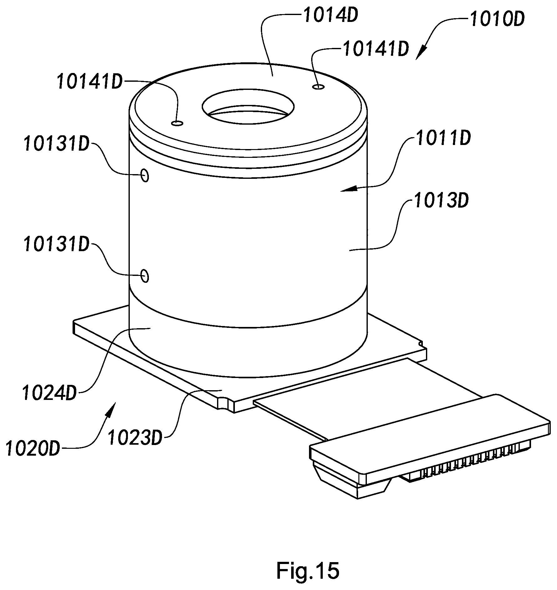 Patent US12105350 Figure 15 – Adjustable optical lens and camera module and manufacturing method and applications thereof